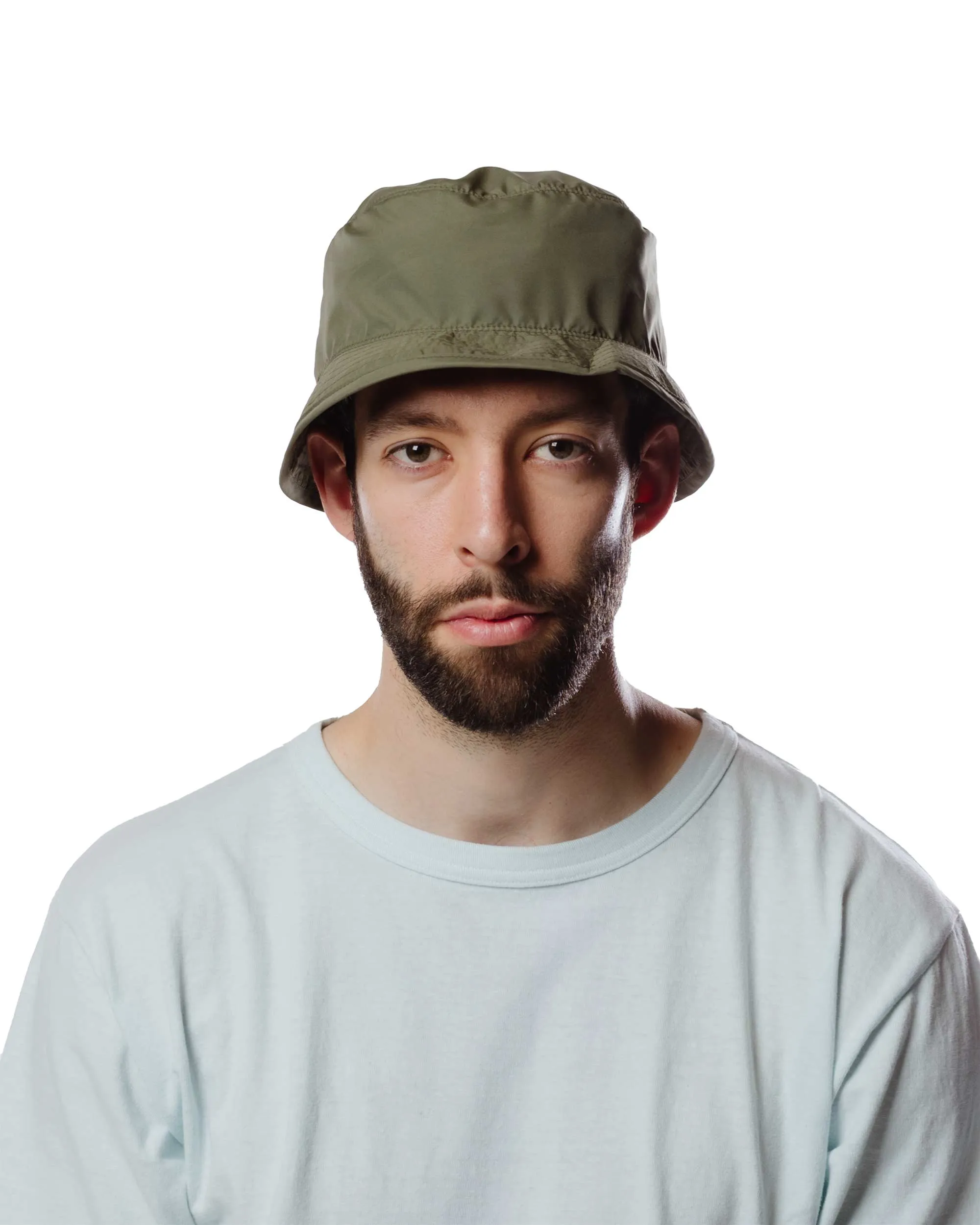Found Feather Boonie Crusher Hat Poly Dyed Taffeta Olive sold by Lost & Found product image thumbnail 2