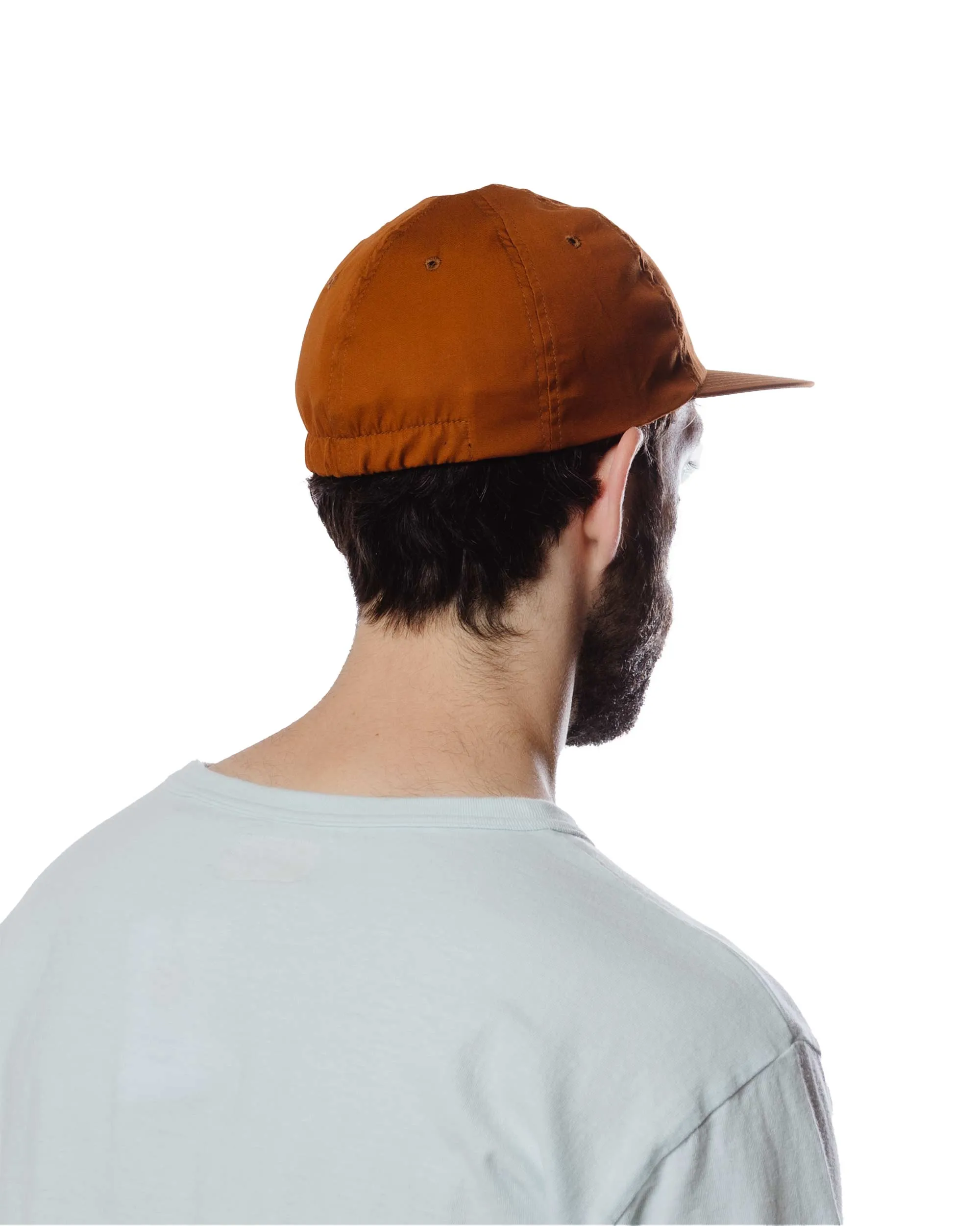 Found Feather 6 Panel Baseball Cap Combed Chino Brown sold by Lost & Found product image thumbnail 3