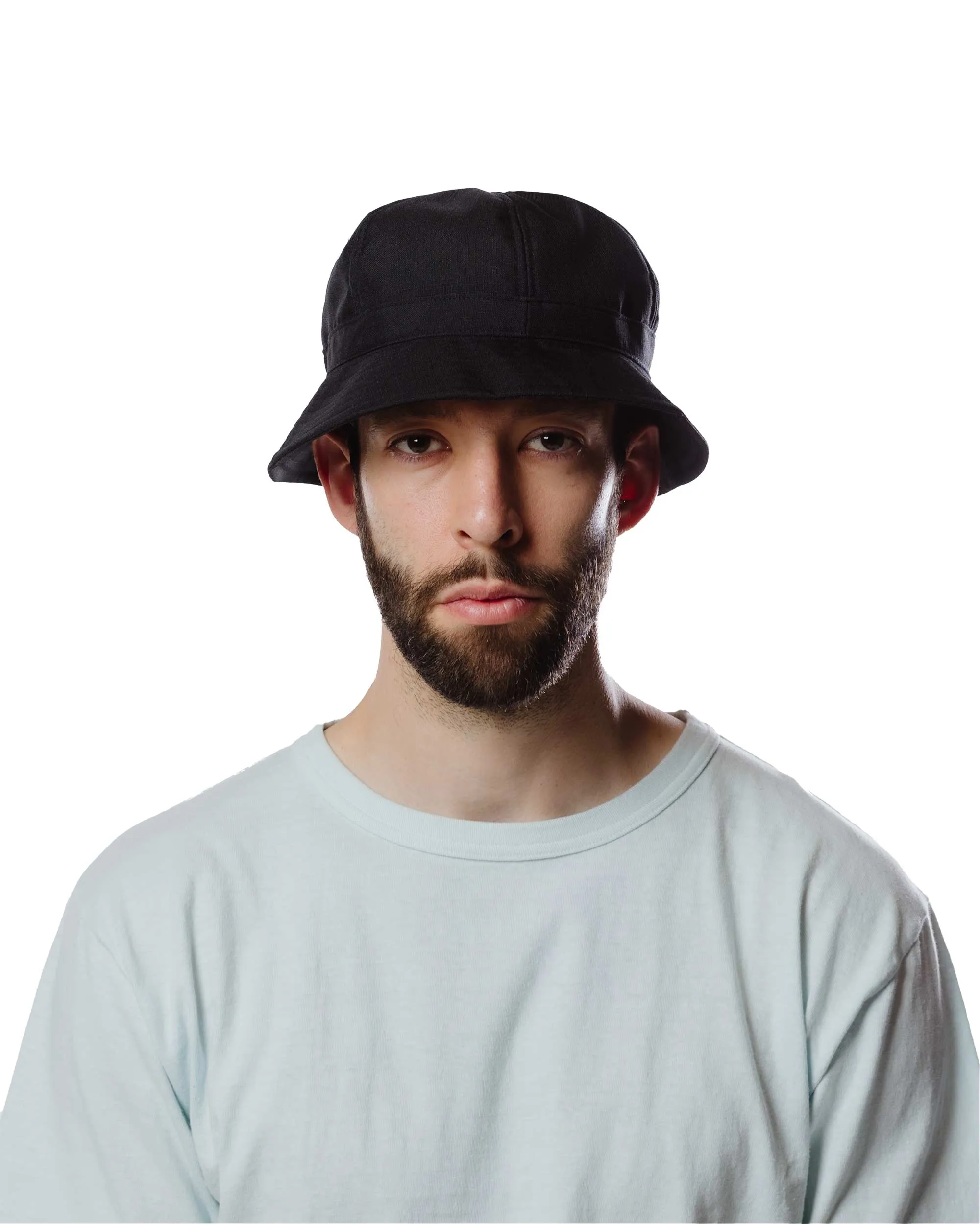 Found Feather Safari Hat Kimono Rip Stop Black sold by Lost & Found product image thumbnail 2