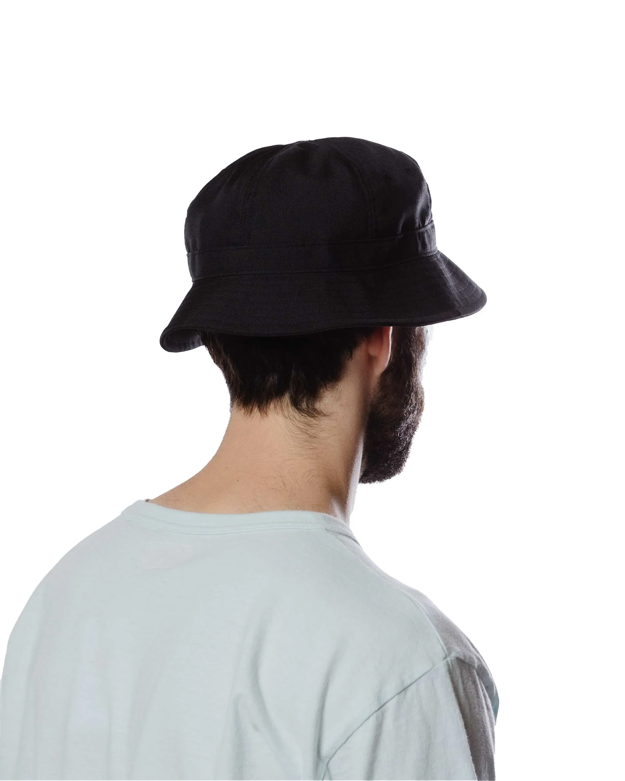 Found Feather Safari Hat Kimono Rip Stop Black sold by Lost & Found product image thumbnail 3