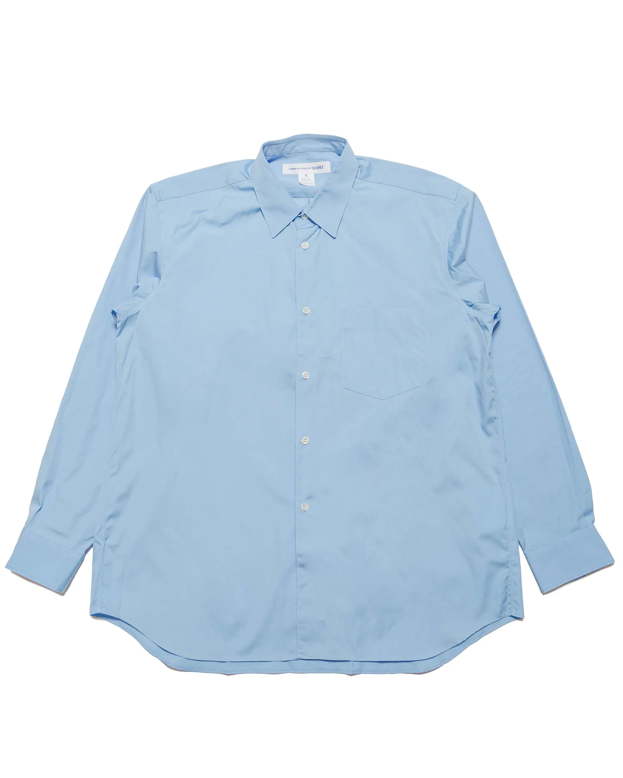 Comme des Garçons SHIRT Wide Classic Shirt Sky sold by Lost & Found