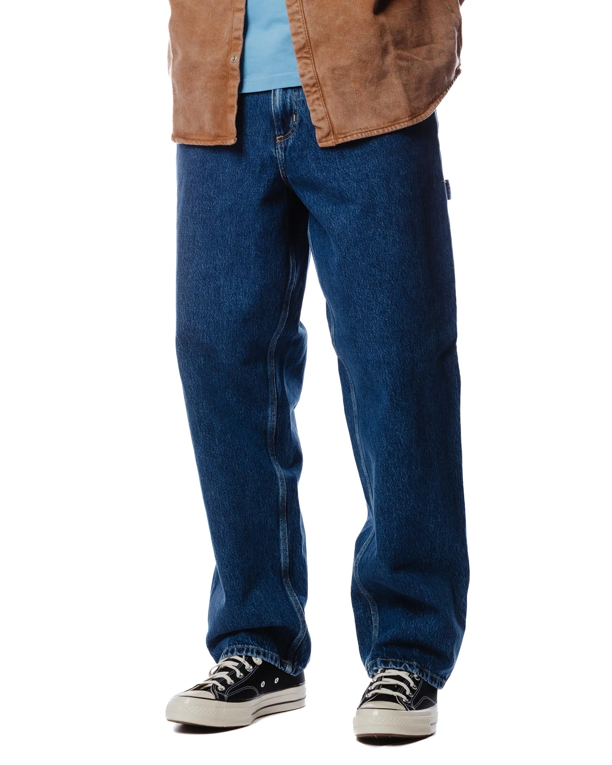 Carhartt W.I.P. Single Knee Pant Blue Stone Washed sold by Lost & Found product image thumbnail 3