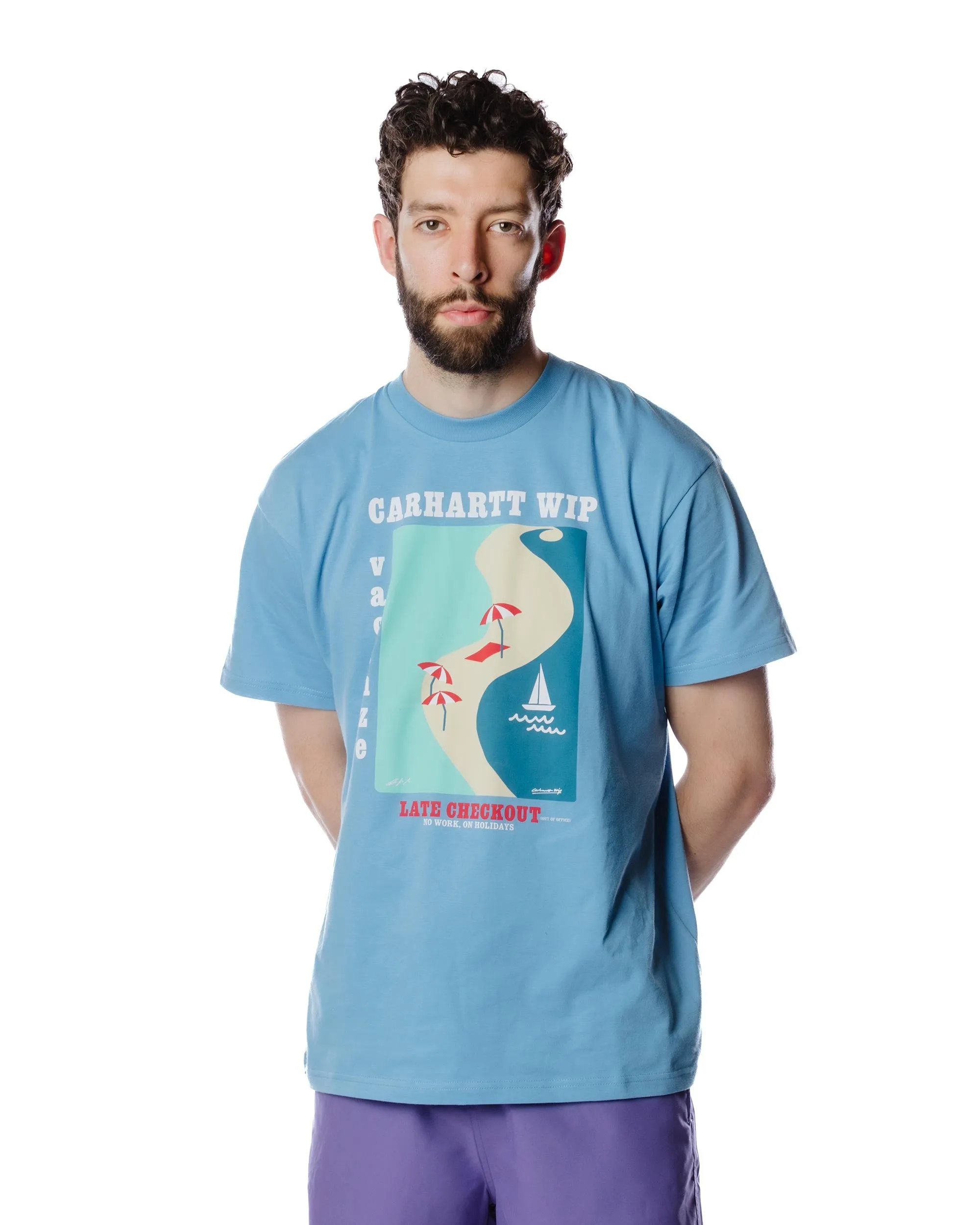 Carhartt W.I.P. Vacanze Short Sleeve T-Shirt Piscine sold by Lost & Found product image thumbnail 3
