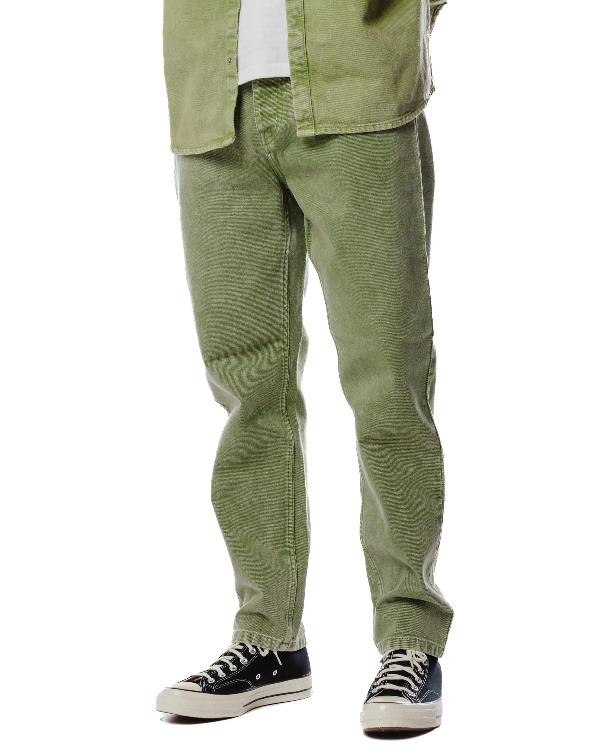Carhartt W.I.P. Newel Pant Kiwi Worn Washed sold by Lost & Found product image thumbnail 3