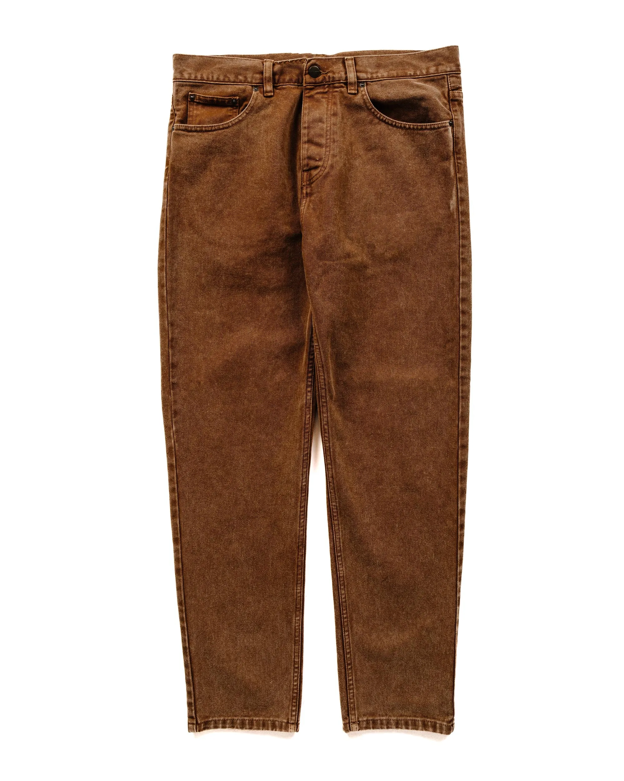 Carhartt W.I.P. Newel Pant Tamarind Worn Washed sold by Lost & Found