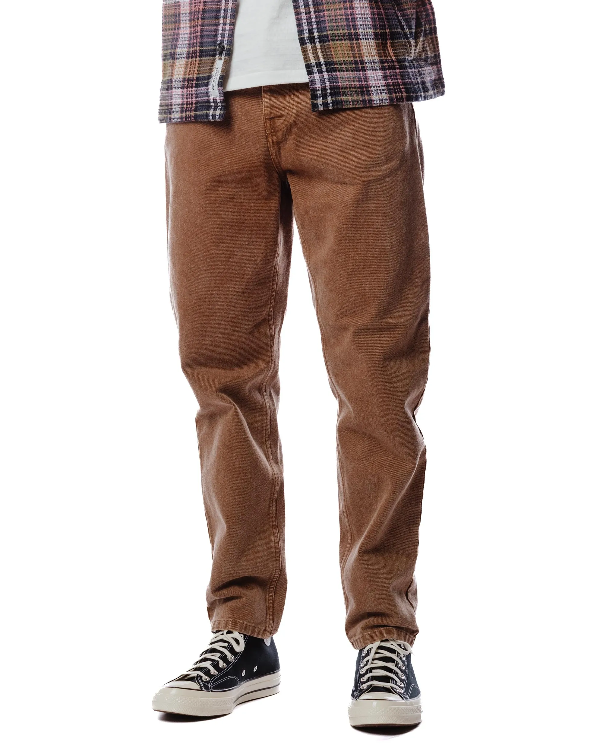Carhartt W.I.P. Newel Pant Tamarind Worn Washed sold by Lost & Found product image thumbnail 3