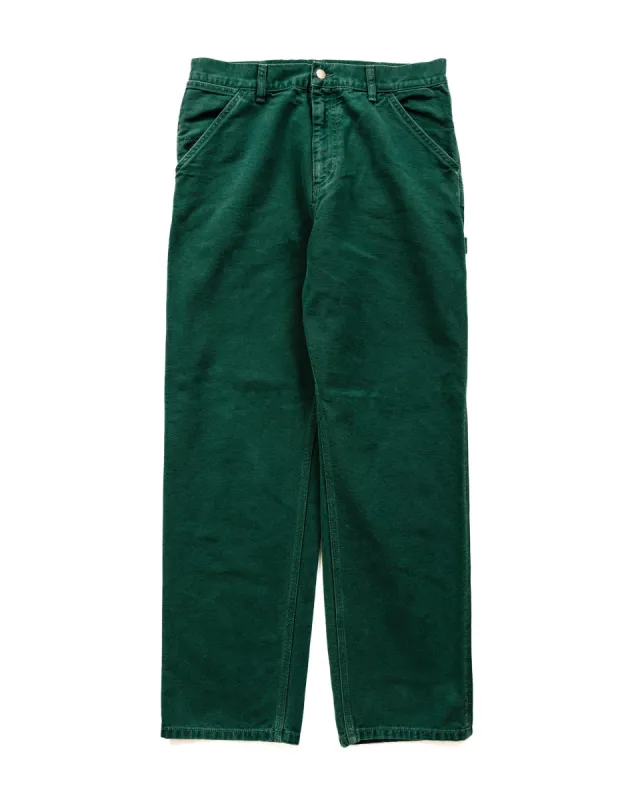 Carhartt W.I.P. Single Knee Pant Botanic Faded sold by Lost & Found