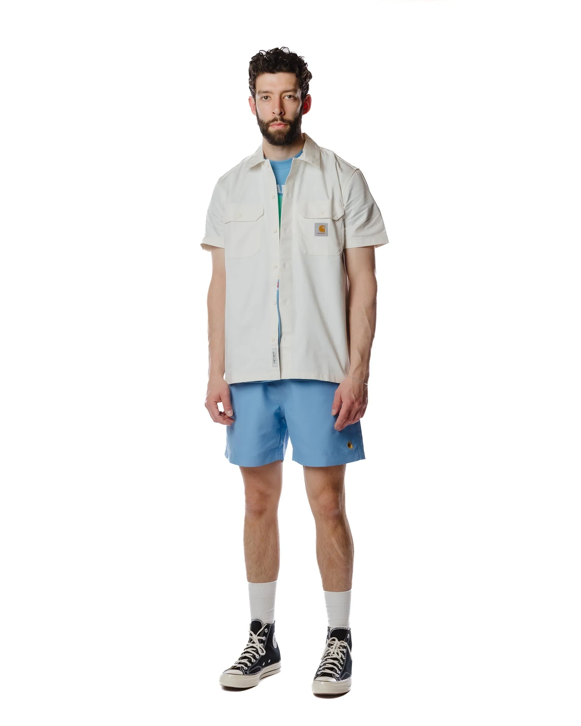 Carhartt W.I.P. Chase Swim Trunk Piscine sold by Lost & Found product image thumbnail 2