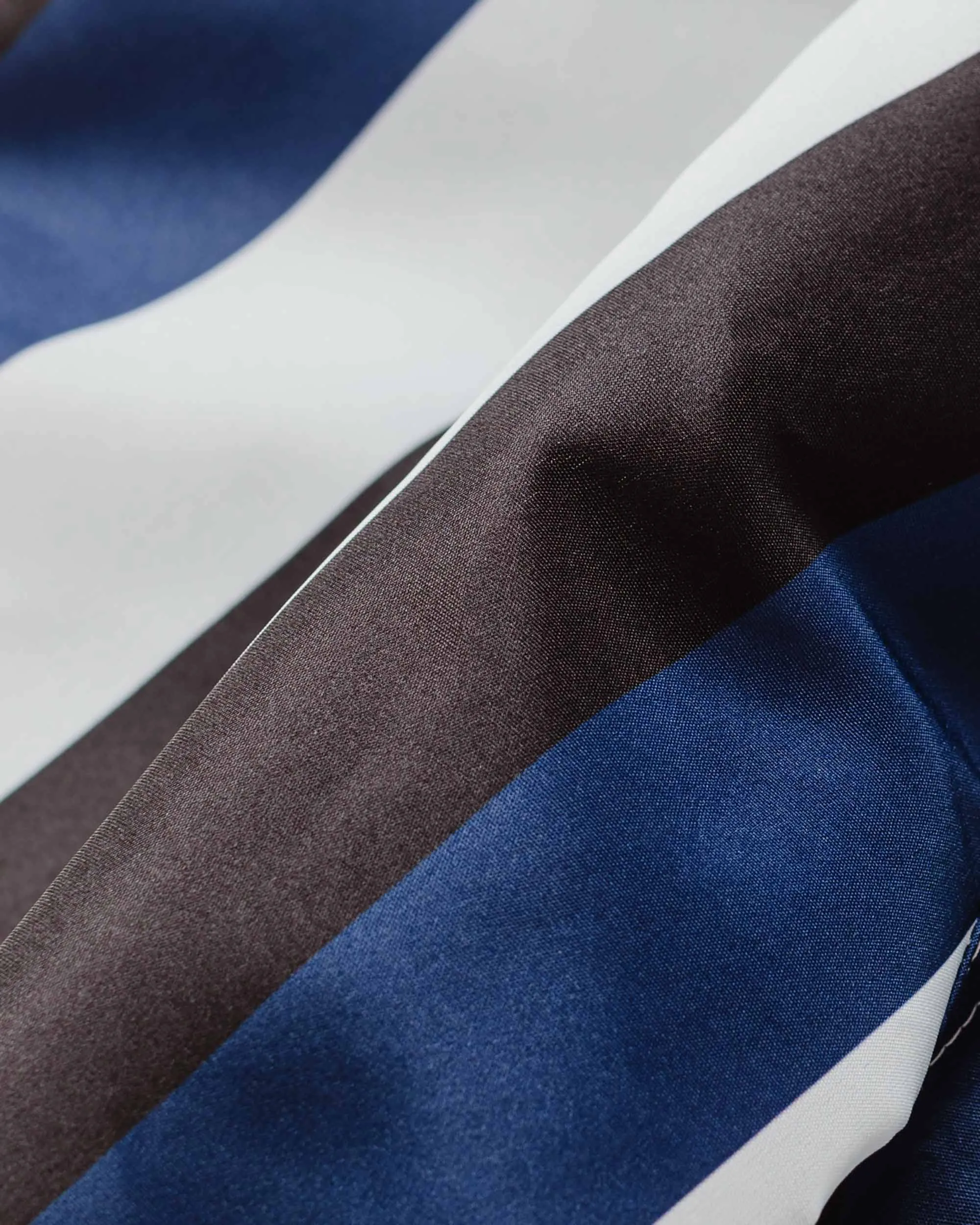 Bather Blue & Black Fine Stripe Swim Trunk sold by Lost & Found product image thumbnail 5