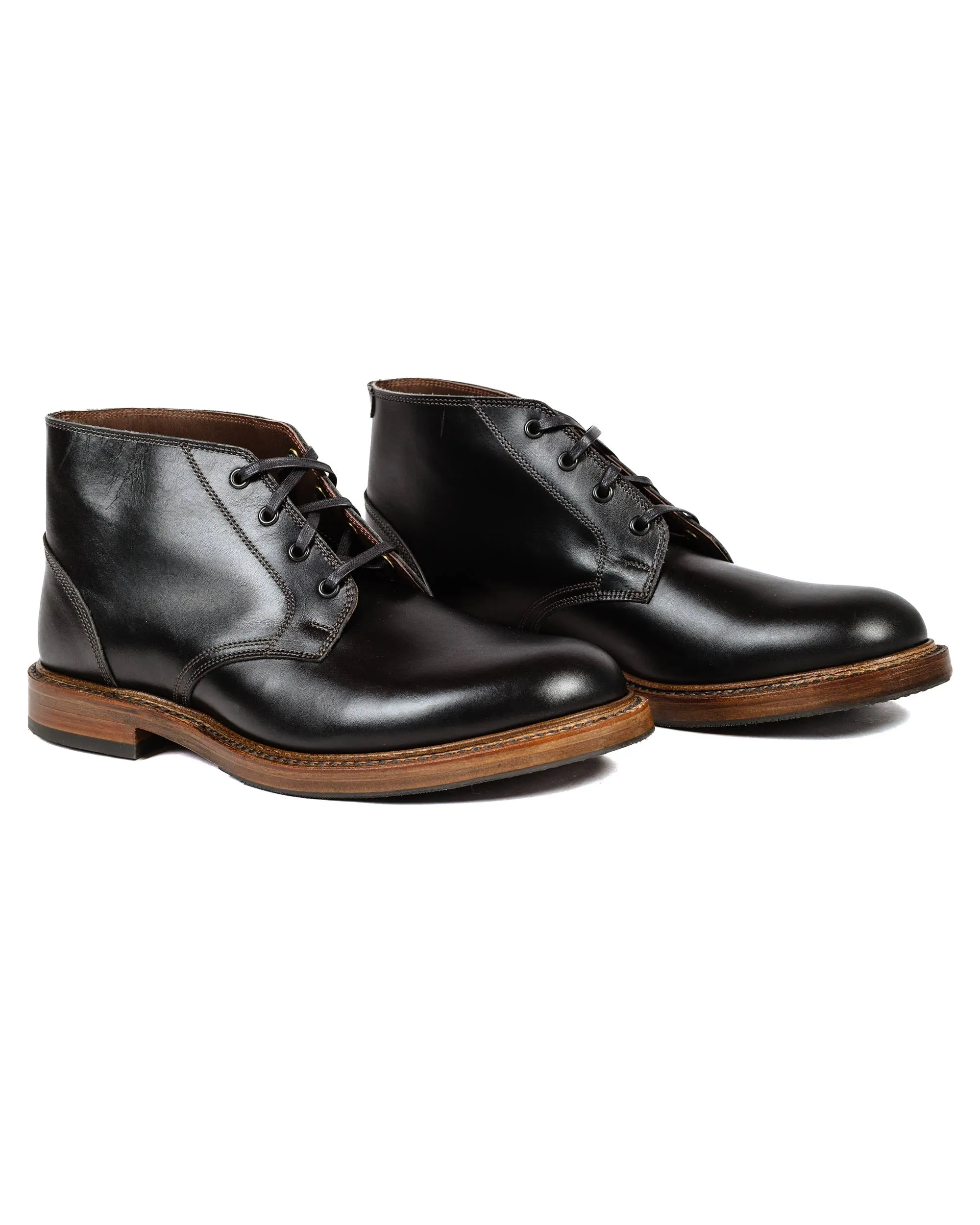 John Lofgren Bootmaker The Steadfast Chukka Boots French Calfskin Black sold by Lost & Found product image thumbnail 2