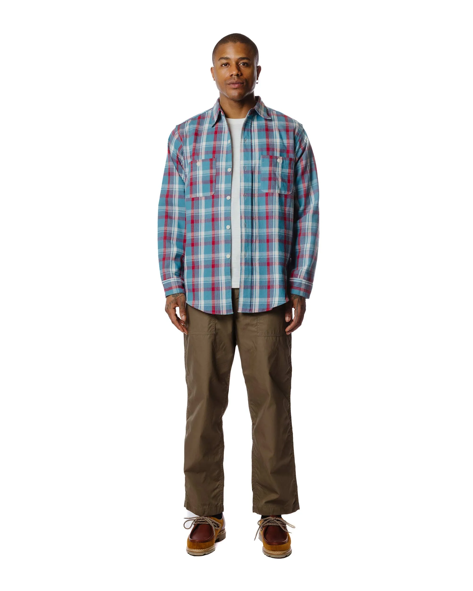 Warehouse Lot. JG-06 1940's Storm Shirt Sax sold by Lost & Found product image thumbnail 2