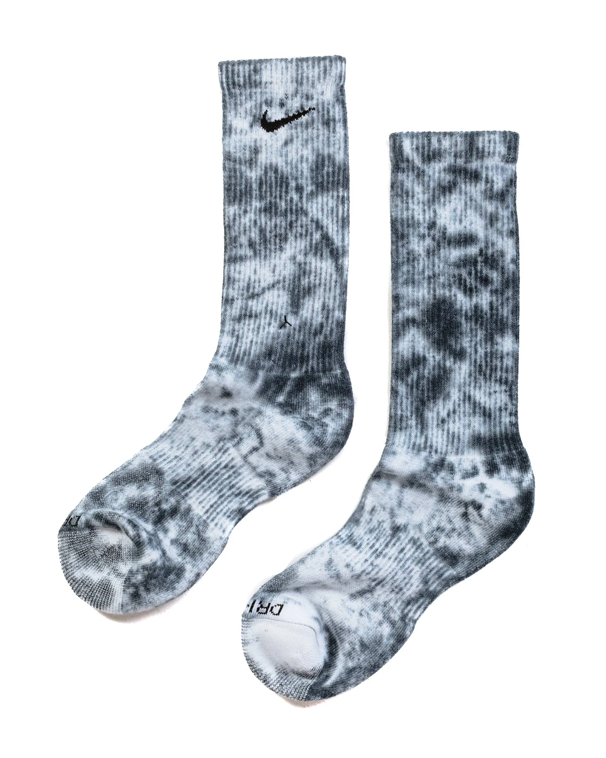 Nike Everyday Plus Cushioned Tie-Dye Crew Socks Grey (2 Pack) sold by Lost & Found product image thumbnail 2