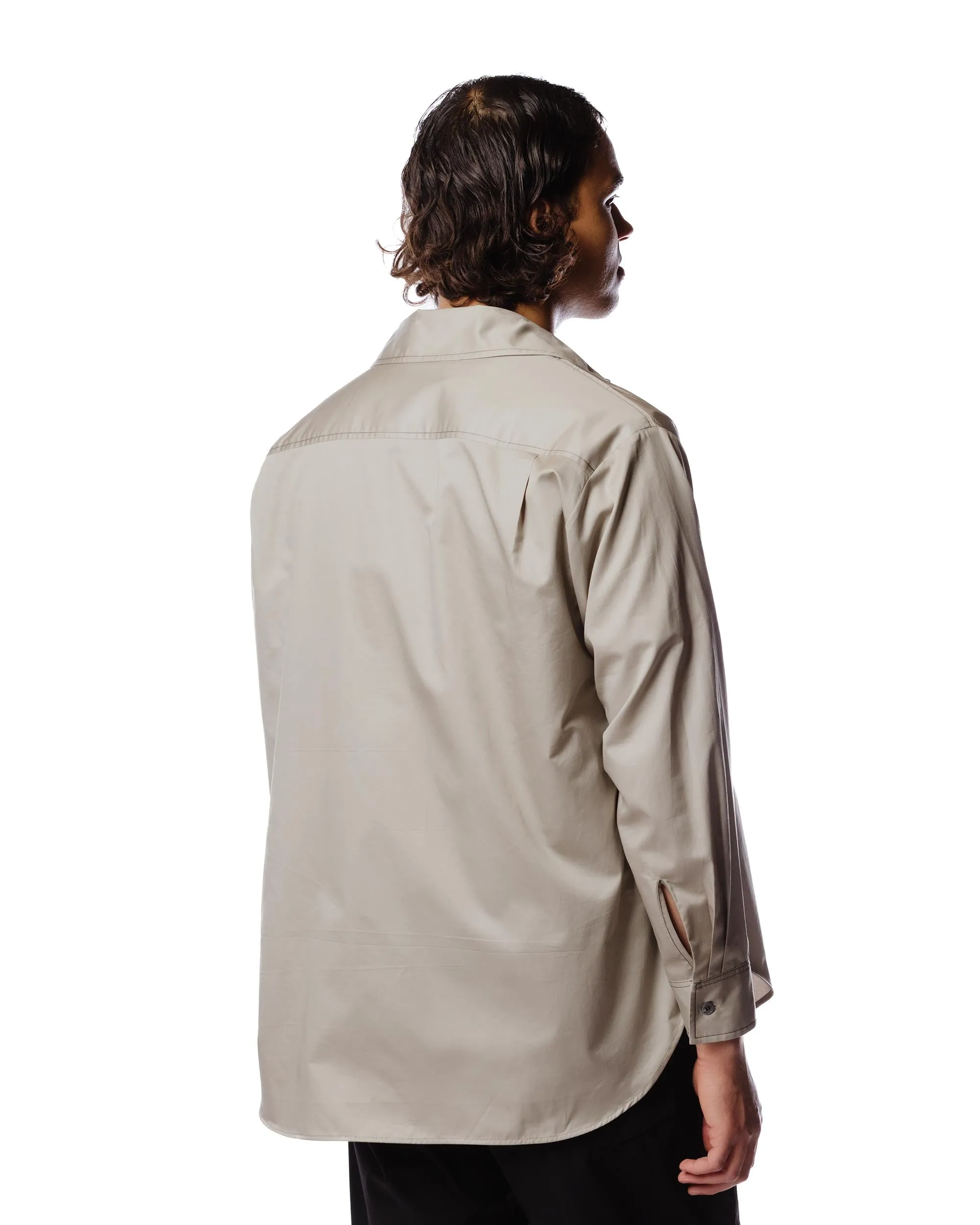 Wanze Classic Button Up Shirt Cotton Sand sold by Lost & Found product image thumbnail 4