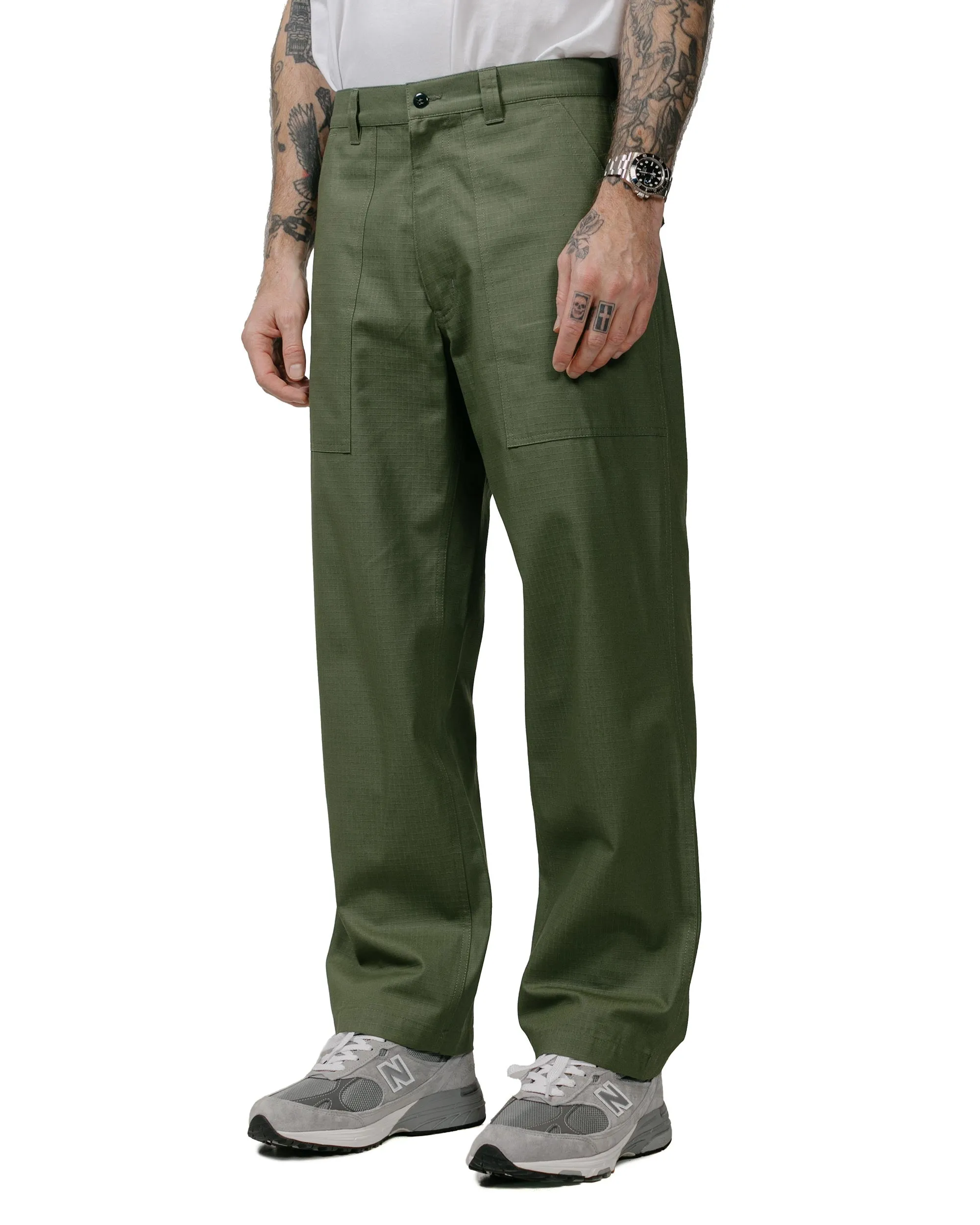 Randy's Garments Utility Pant Cotton Ripstop Olive sold by Lost & Found product image thumbnail 2