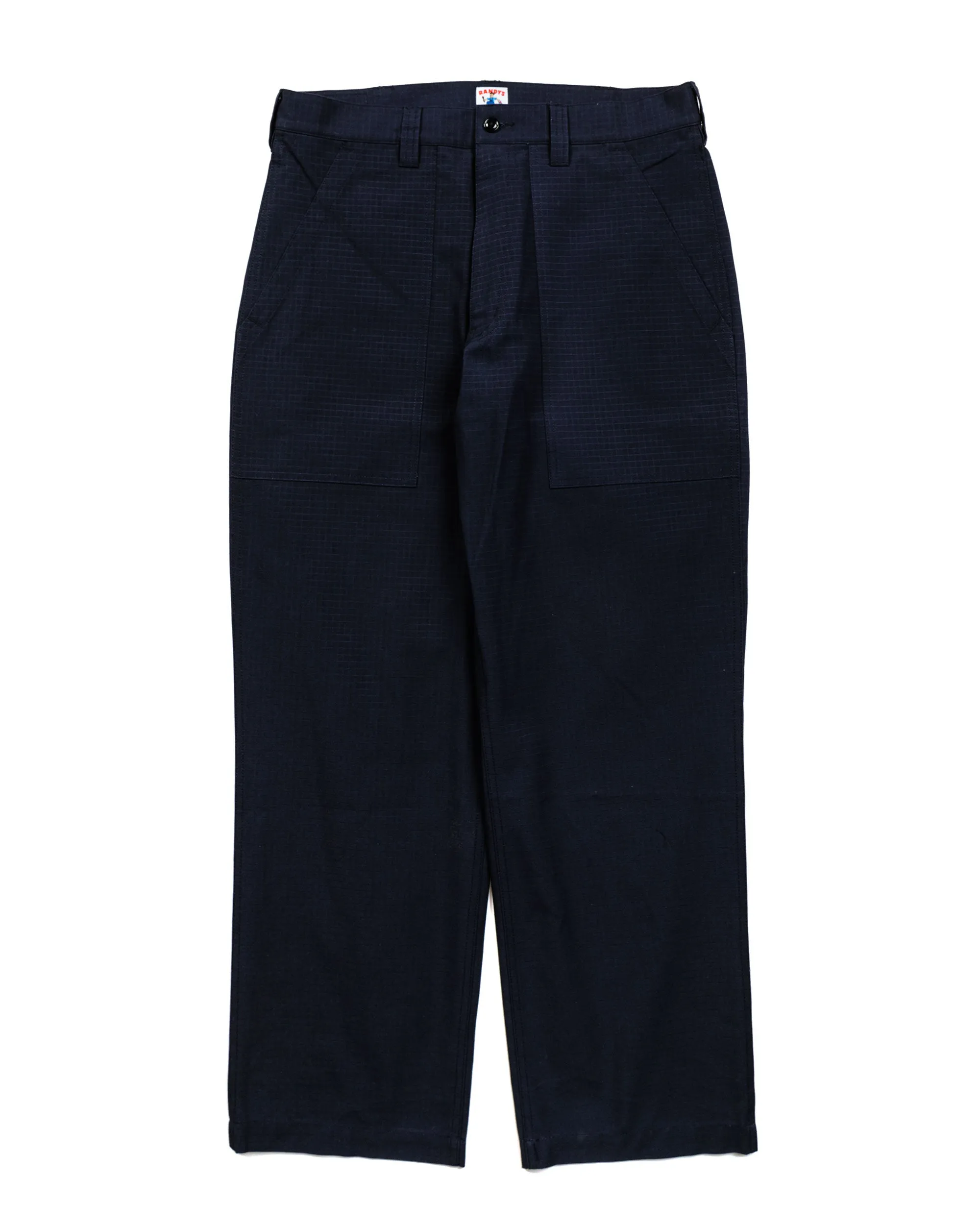 Randy's Garments Utility Pant Cotton Ripstop Dark Navy sold by Lost & Found