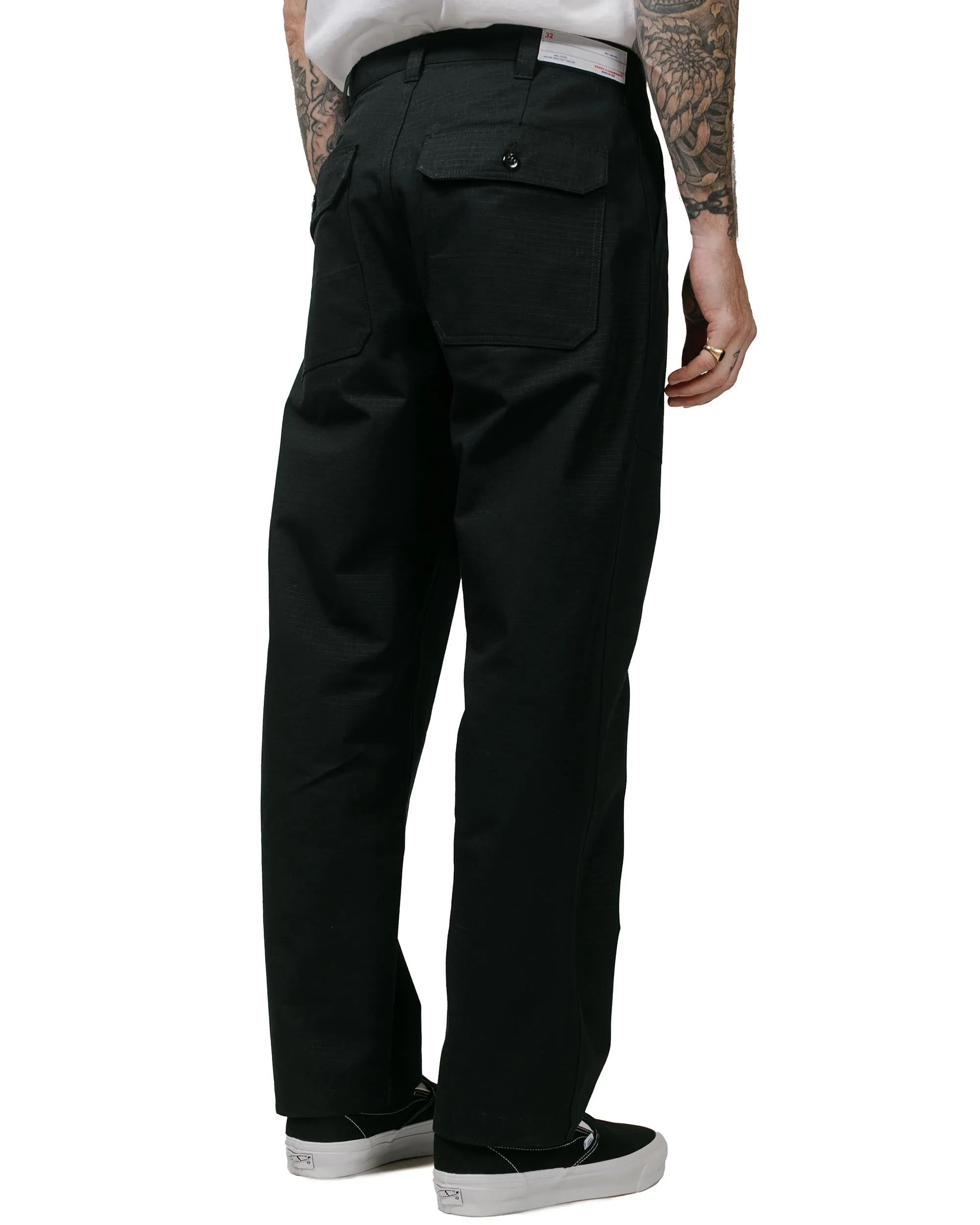 Randy's Garments Utility Pant Cotton Ripstop Black sold by Lost & Found product image thumbnail 3