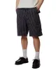 Engineered Garments Fatigue Short Navy/Grey LC Stripe sold by Lost & Found