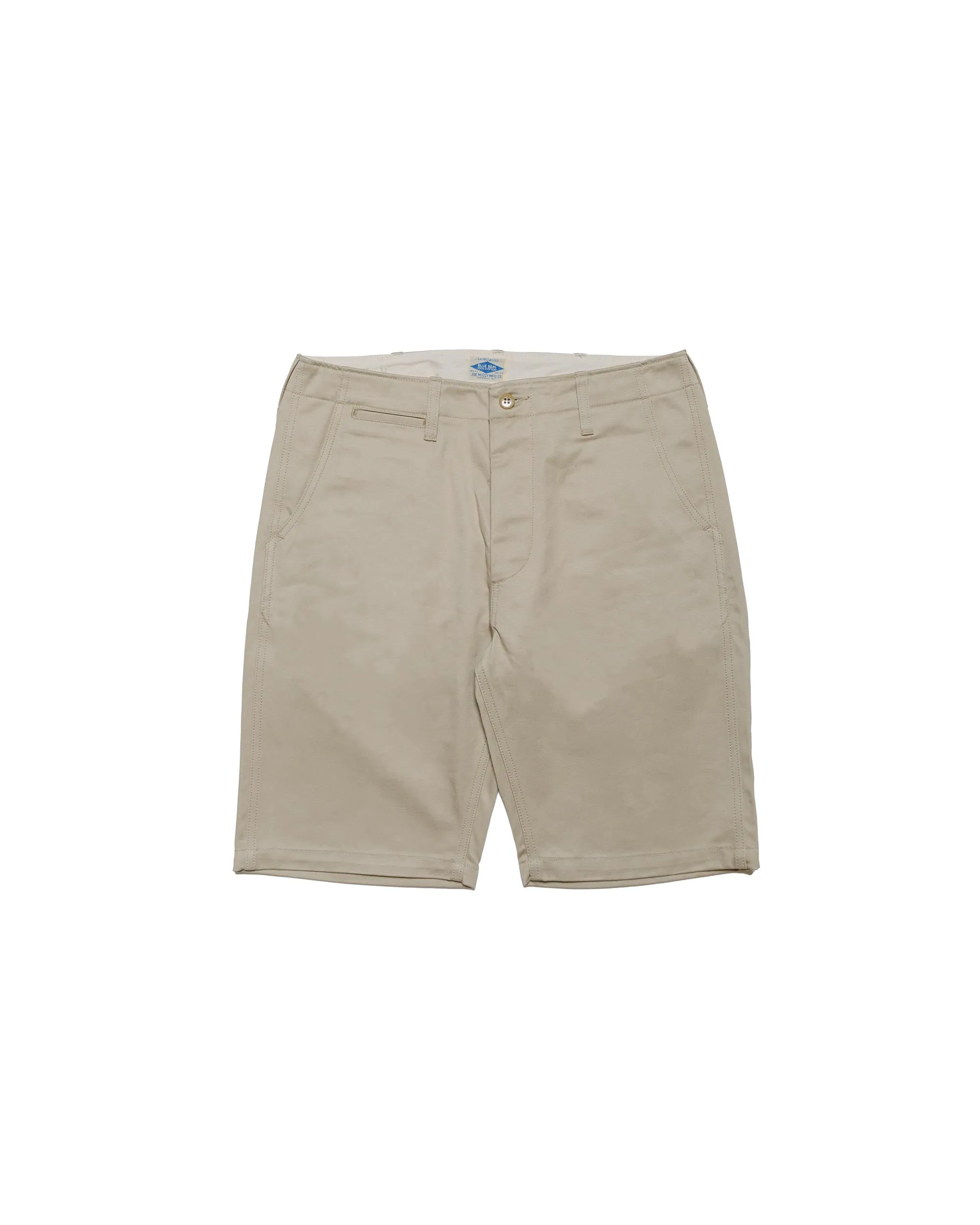 The Real McCoy's MP20018 Joe McCoy Chino Shorts Beige sold by Lost & Found