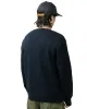The Real McCoy's MC23014 Cotton Crewneck Sweater Ink Blue sold by Lost & Found