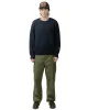 The Real McCoy's MC23014 Cotton Crewneck Sweater Ink Blue sold by Lost & Found