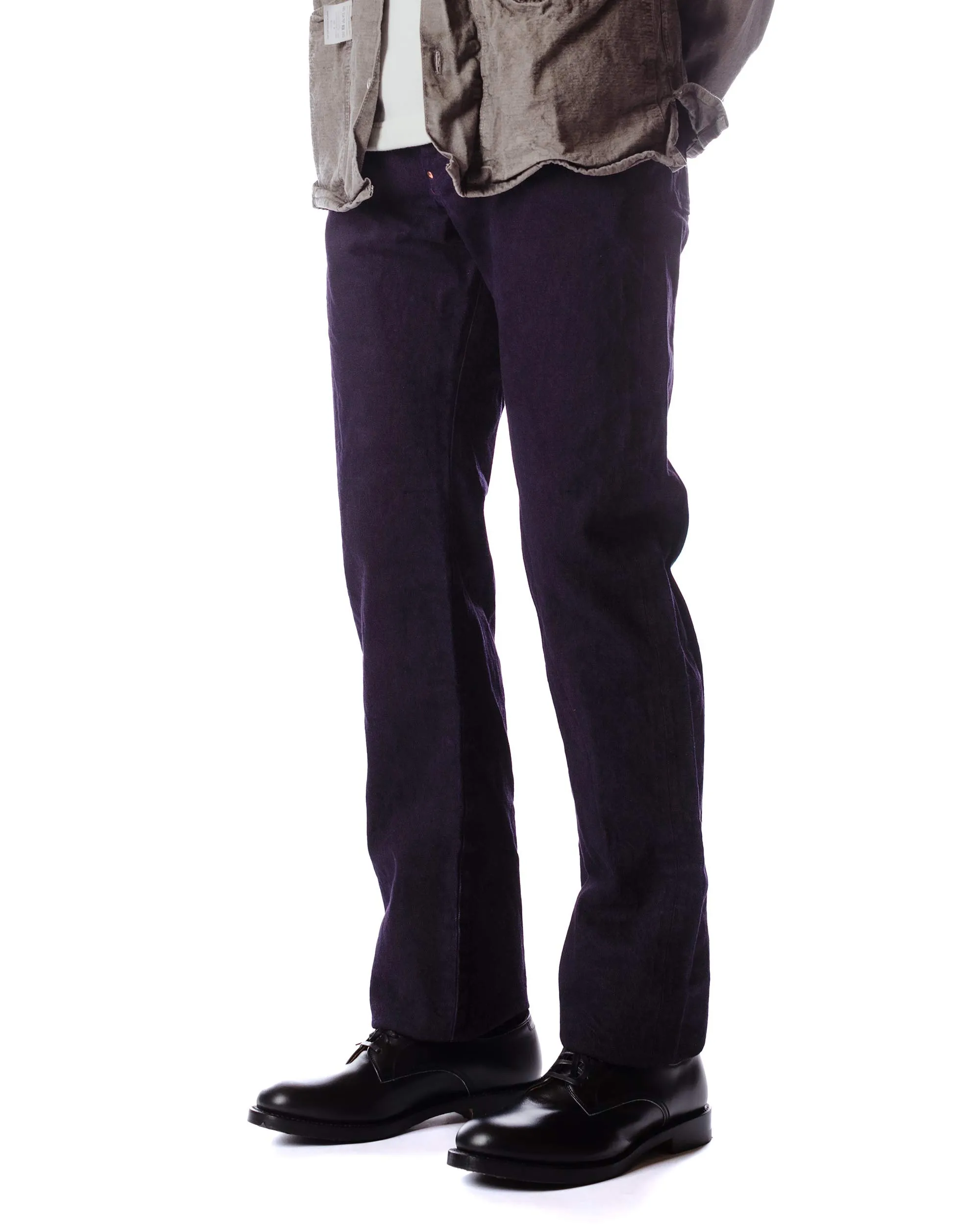 Tender Type 125 High Straight Jeans Hadal Purple 16oz Selvage Denim sold by Lost & Found product image thumbnail 3