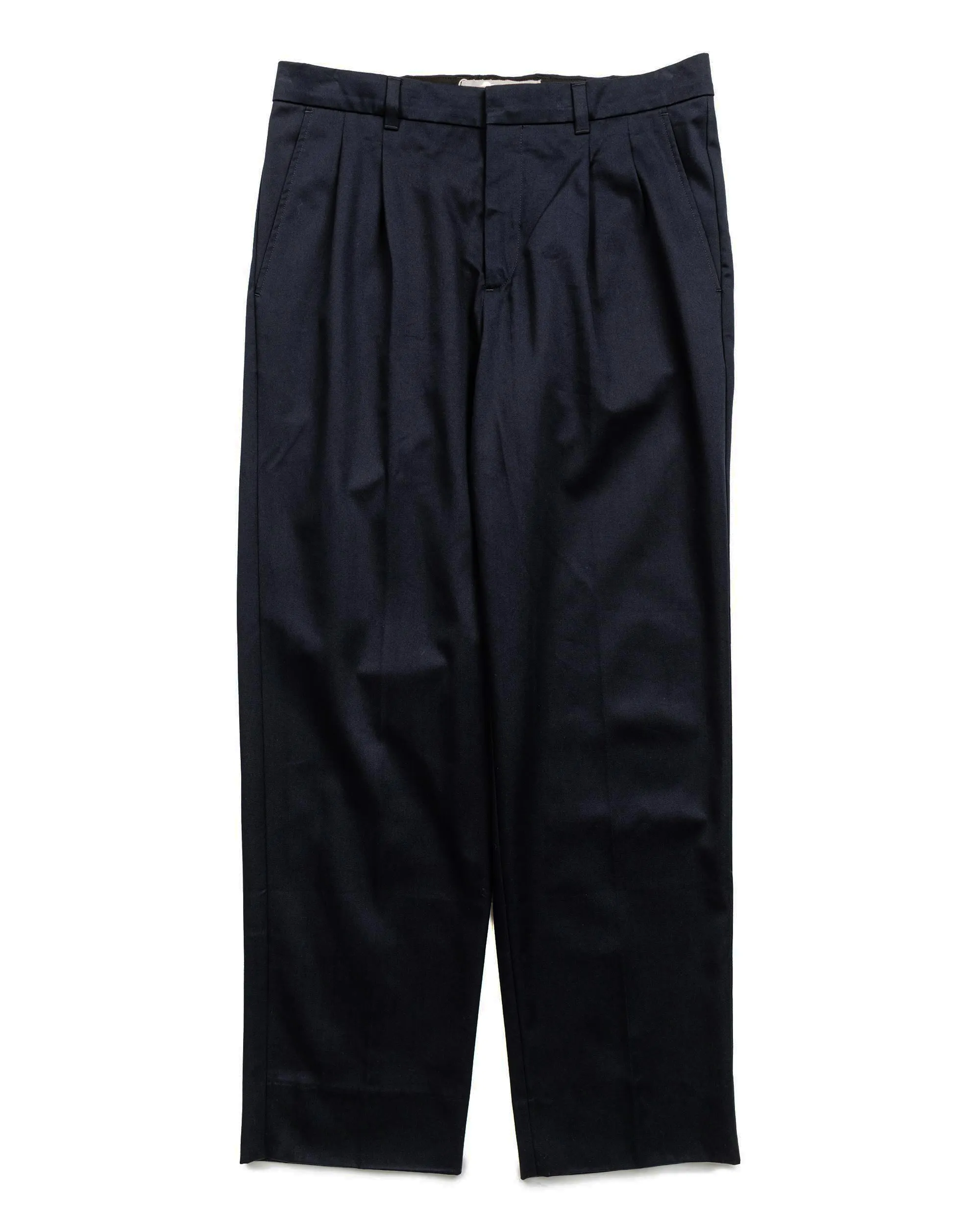 Norse Projects Christopher Gabardine Trouser Dark Navy sold by Lost & Found