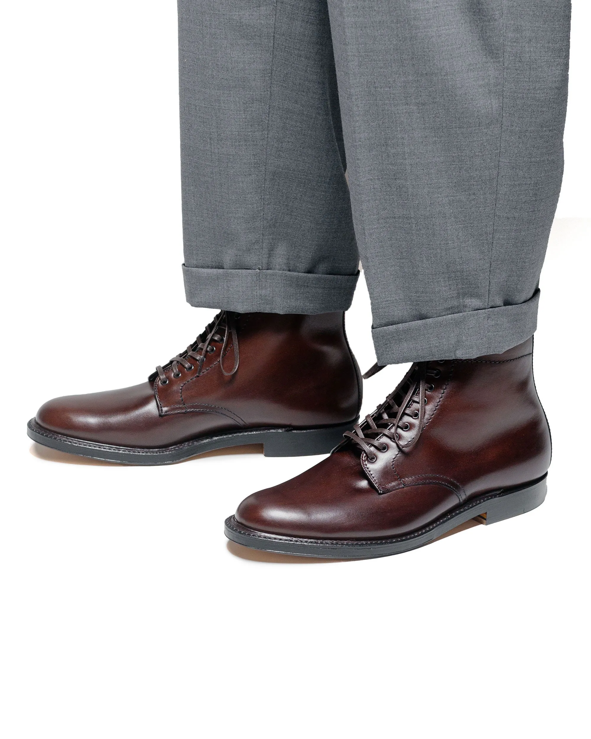 Alden Plain Toe Boot Dark Brown Calfskin G2804 sold by Lost & Found product image thumbnail 5