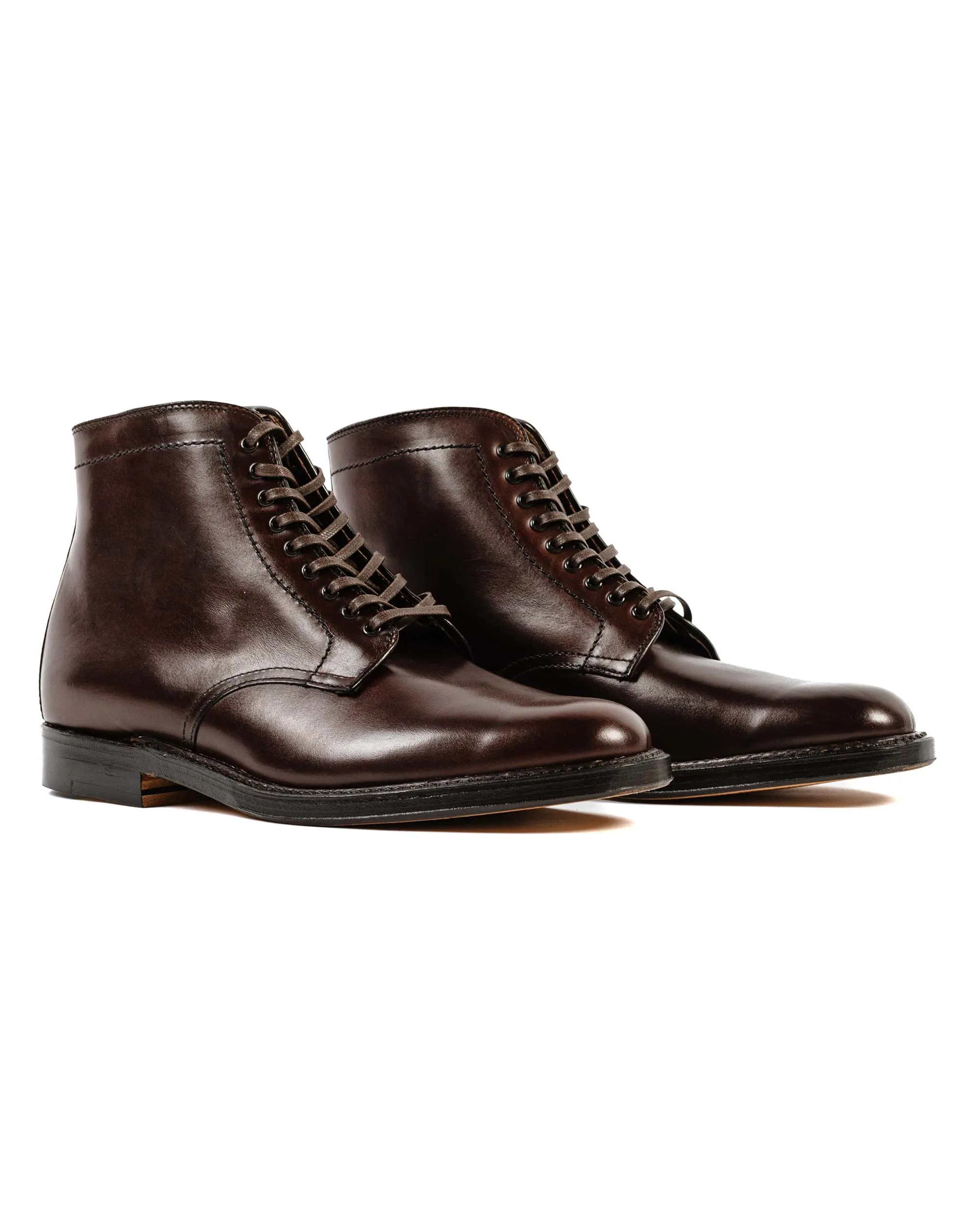 Alden Plain Toe Boot Dark Brown Calfskin G2804 sold by Lost & Found product image thumbnail 2