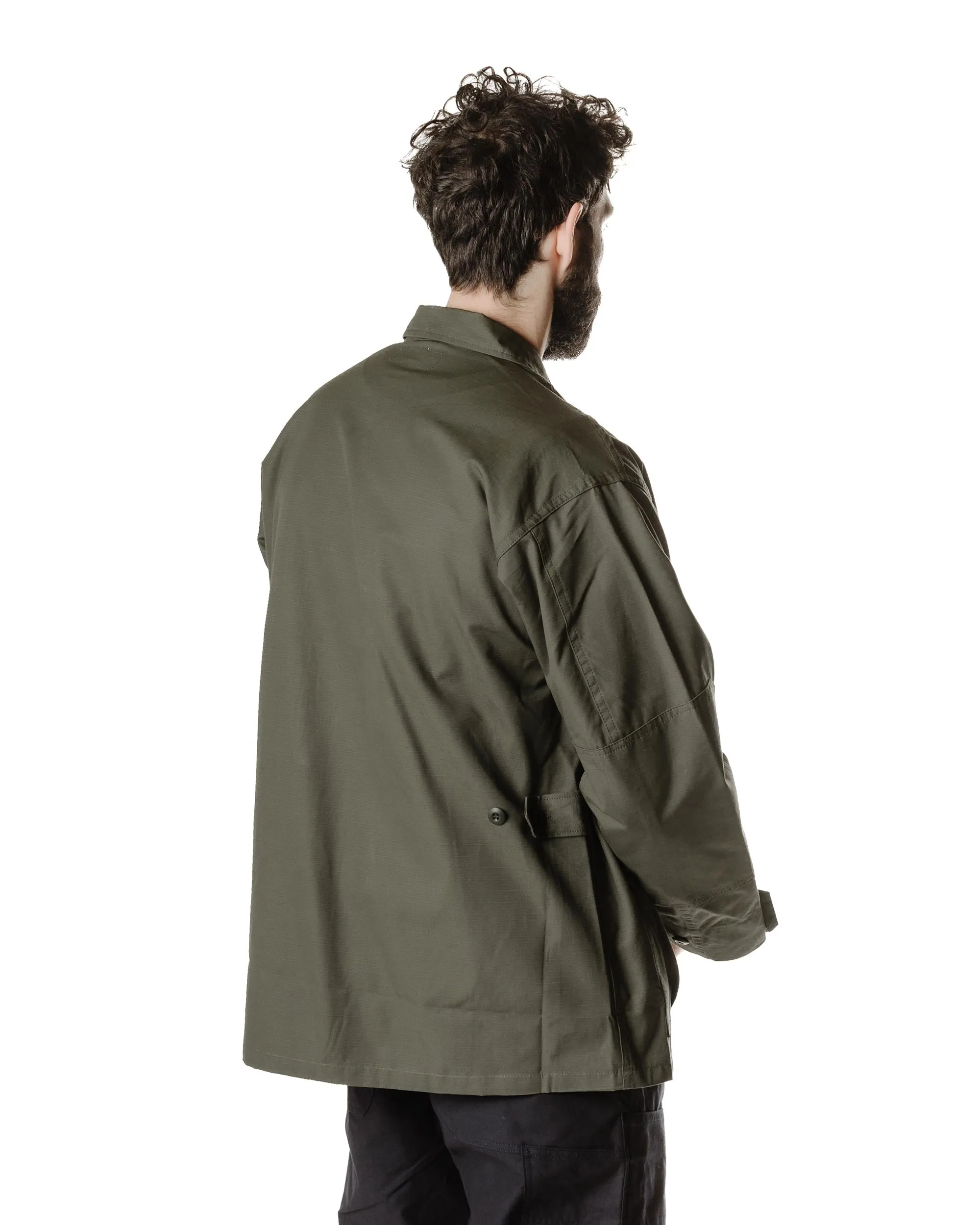 Sassafras Overgrown Fatigue Jacket Ripstop Olive sold by Lost & Found product image thumbnail 4