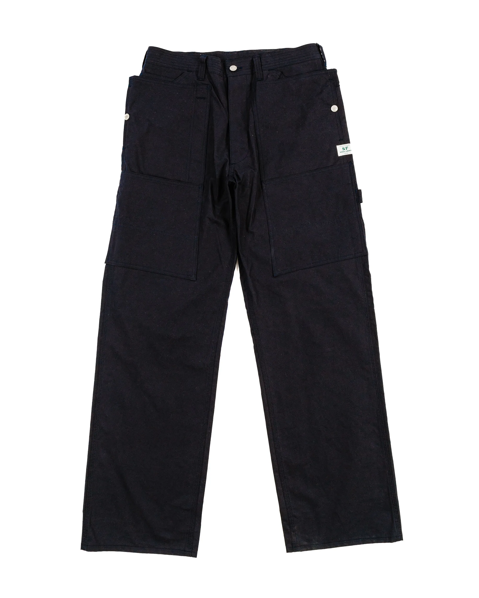 Sassafras Fall Leaf Tough Pants Bafu Cloth Navy sold by Lost & Found