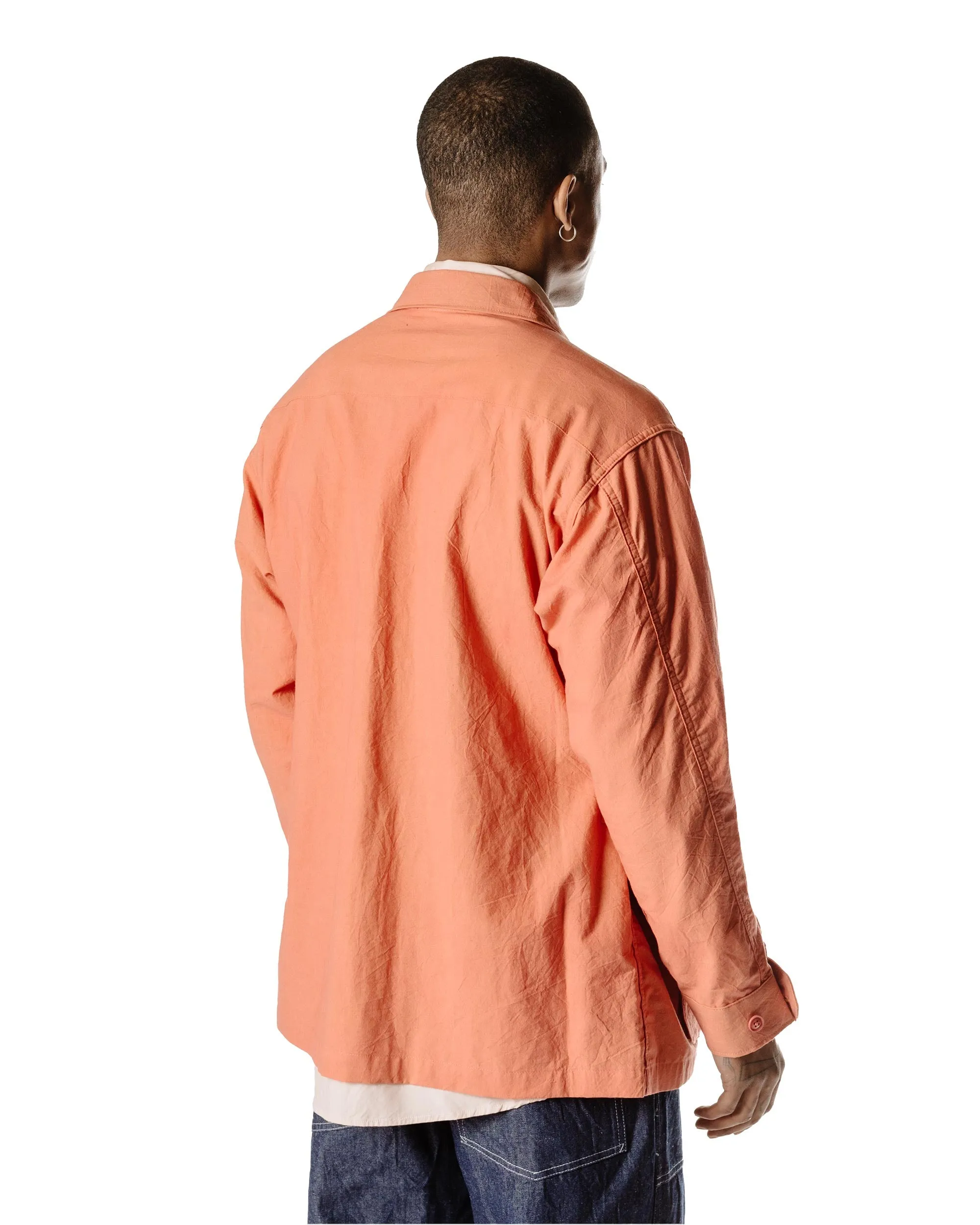 Engineered Garments Jungle Fatigue Jacket Rust Cotton Sheeting sold by Lost & Found product image thumbnail 4