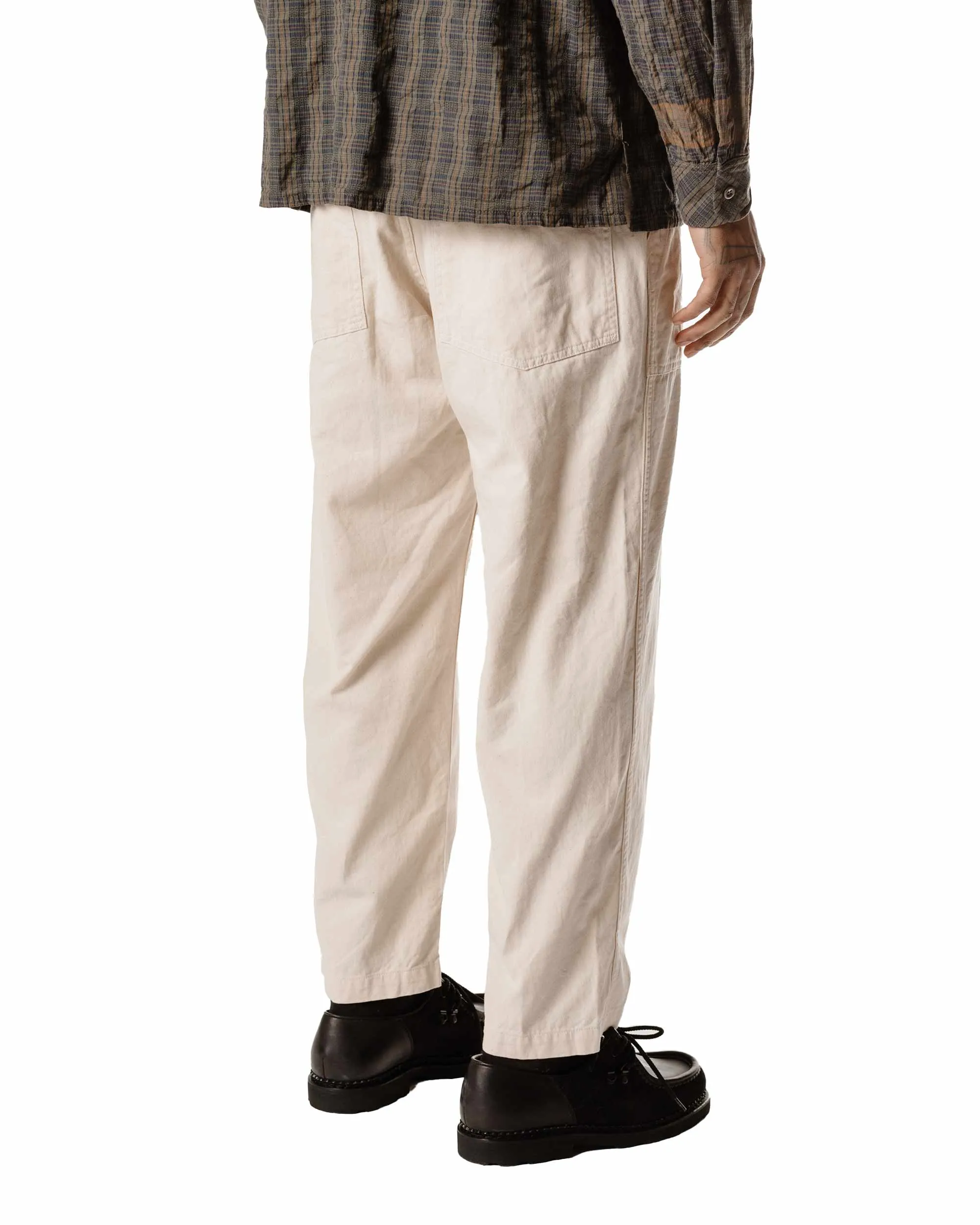 Engineered Garments Fatigue Pant Natural 6.5oz. Flat Twill sold by Lost & Found product image thumbnail 4