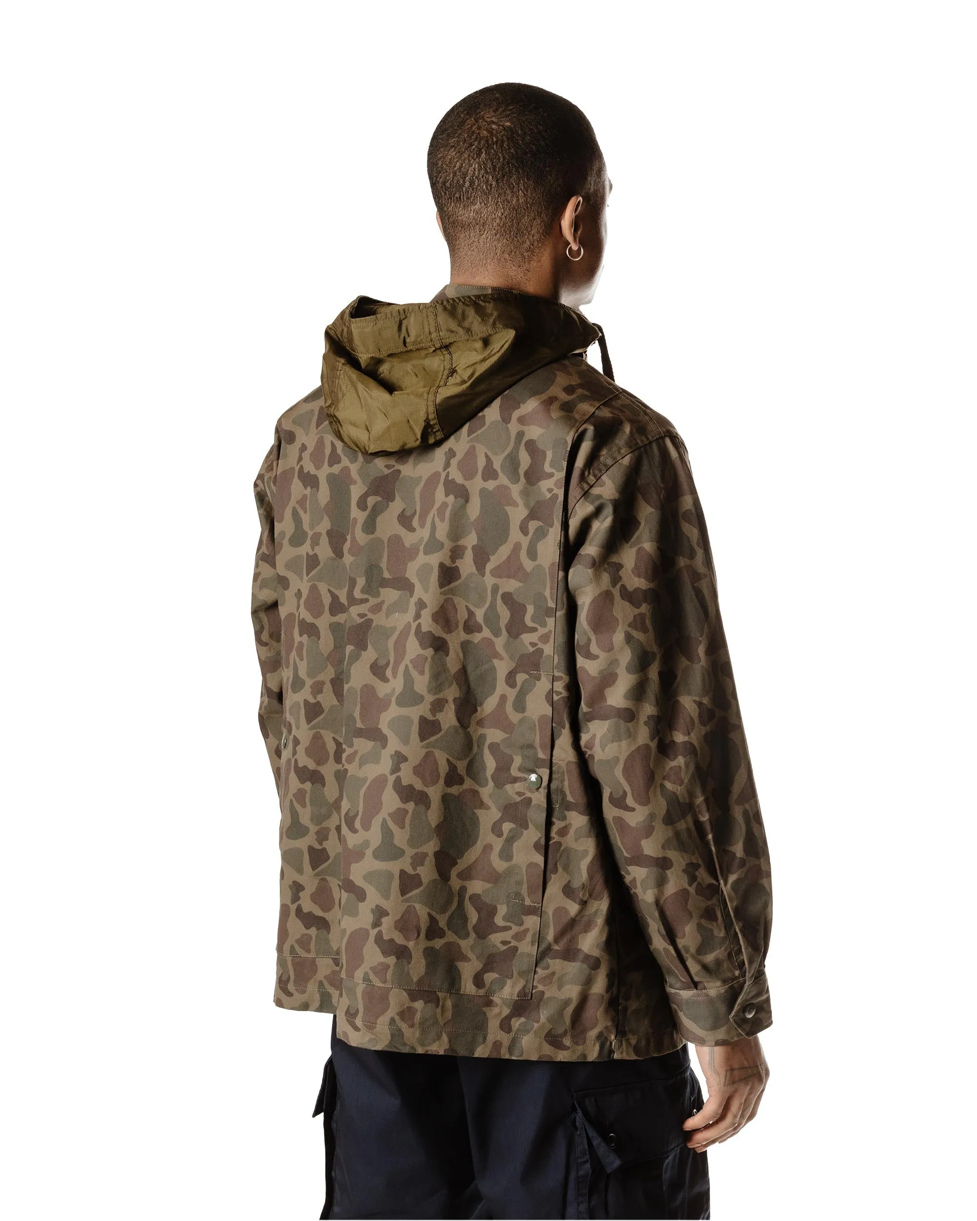 Engineered Garments Cruiser Jacket Olive Camo 6.5oz. Flat Twill sold by Lost & Found product image thumbnail 4