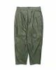 Beams Plus 1Pleat Baker 80/3 Back Satin Sage sold by Lost & Found