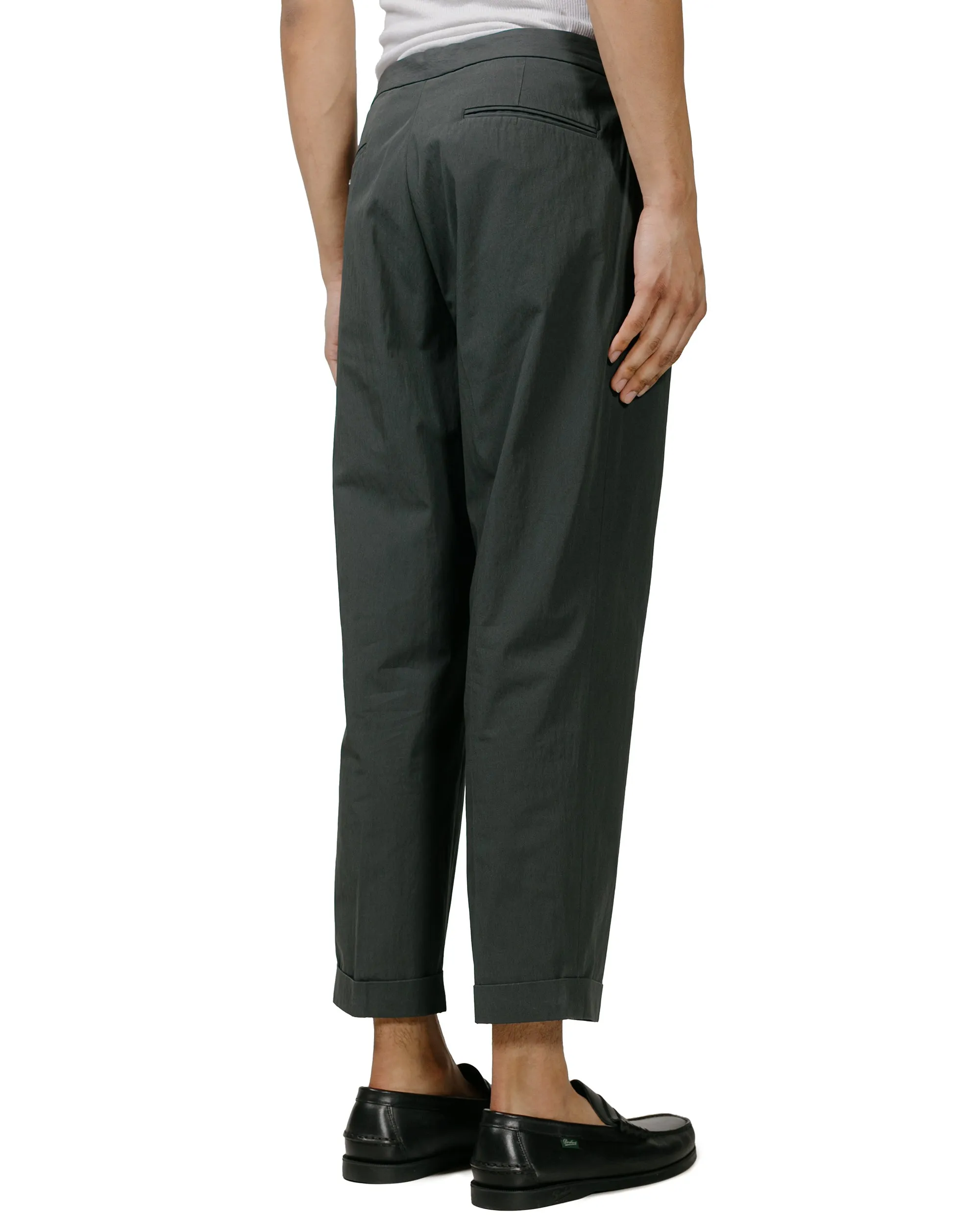 Beams Plus 1Pleat Travel Comfort Cloth Charcoal Grey sold by Lost & Found product image thumbnail 3
