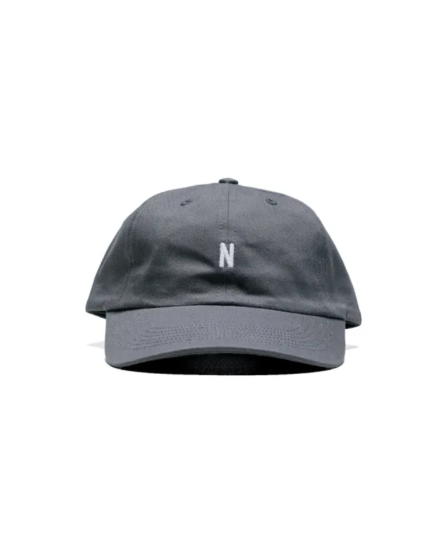 Norse Projects Twill Sports Cap Magnet Grey sold by Lost & Found