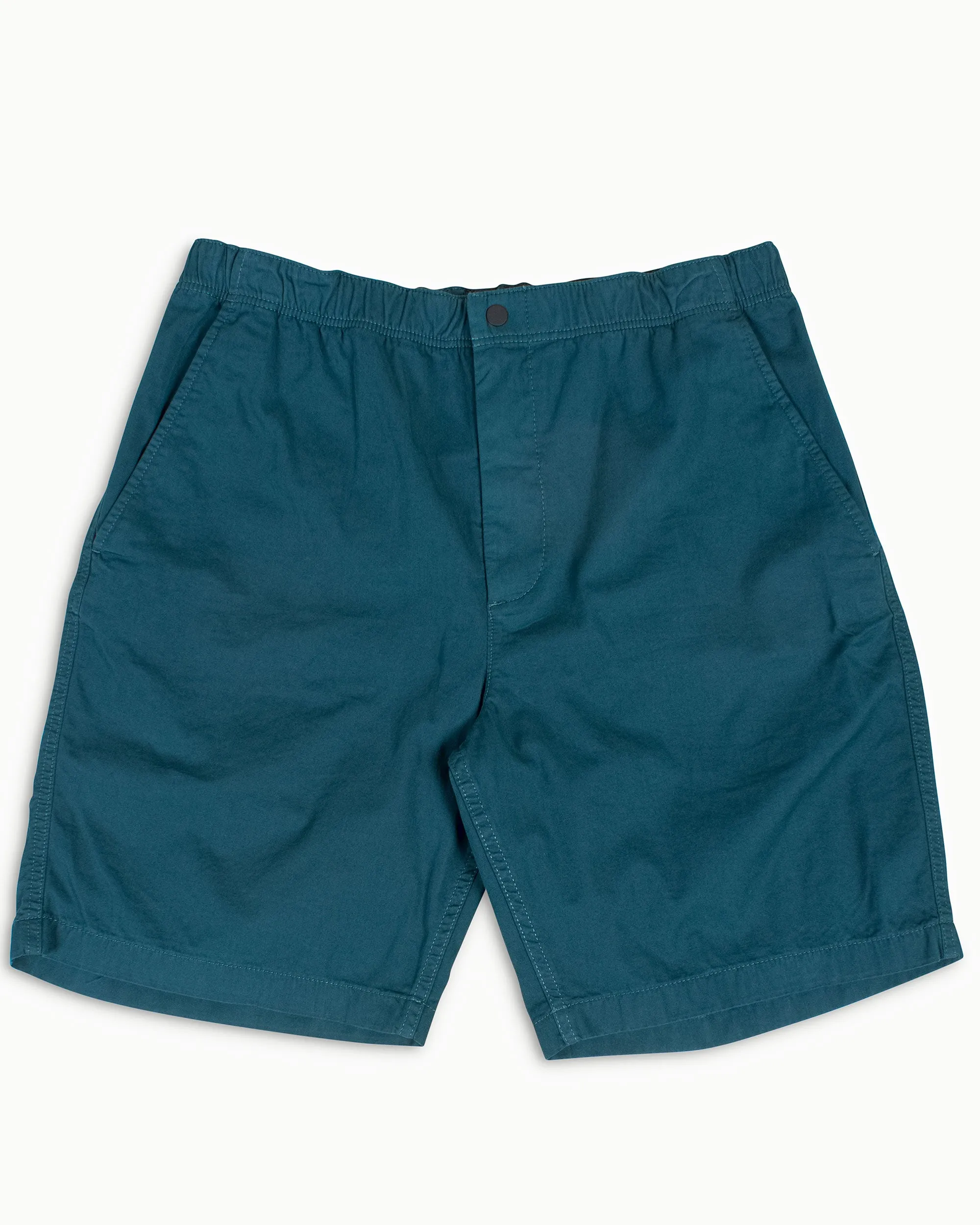 Norse Projects Ezra Light Twill Shorts Deep Marine sold by Lost & Found