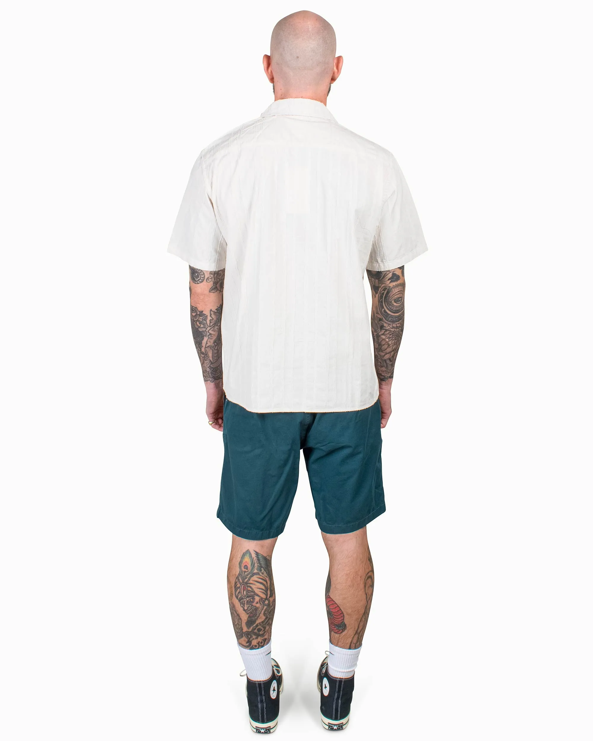Norse Projects Ezra Light Twill Shorts Deep Marine sold by Lost & Found product image thumbnail 3