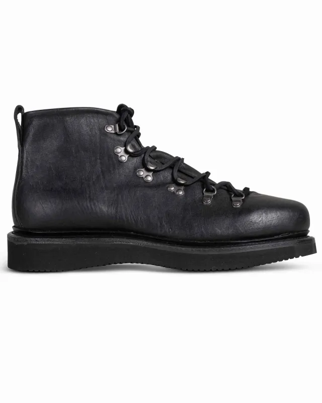 Viberg Hiker Nero Washed Kangaroo sold by Lost & Found