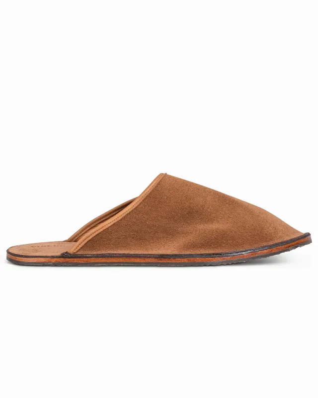 Viberg Slide Acero Janus Calf Suede sold by Lost & Found