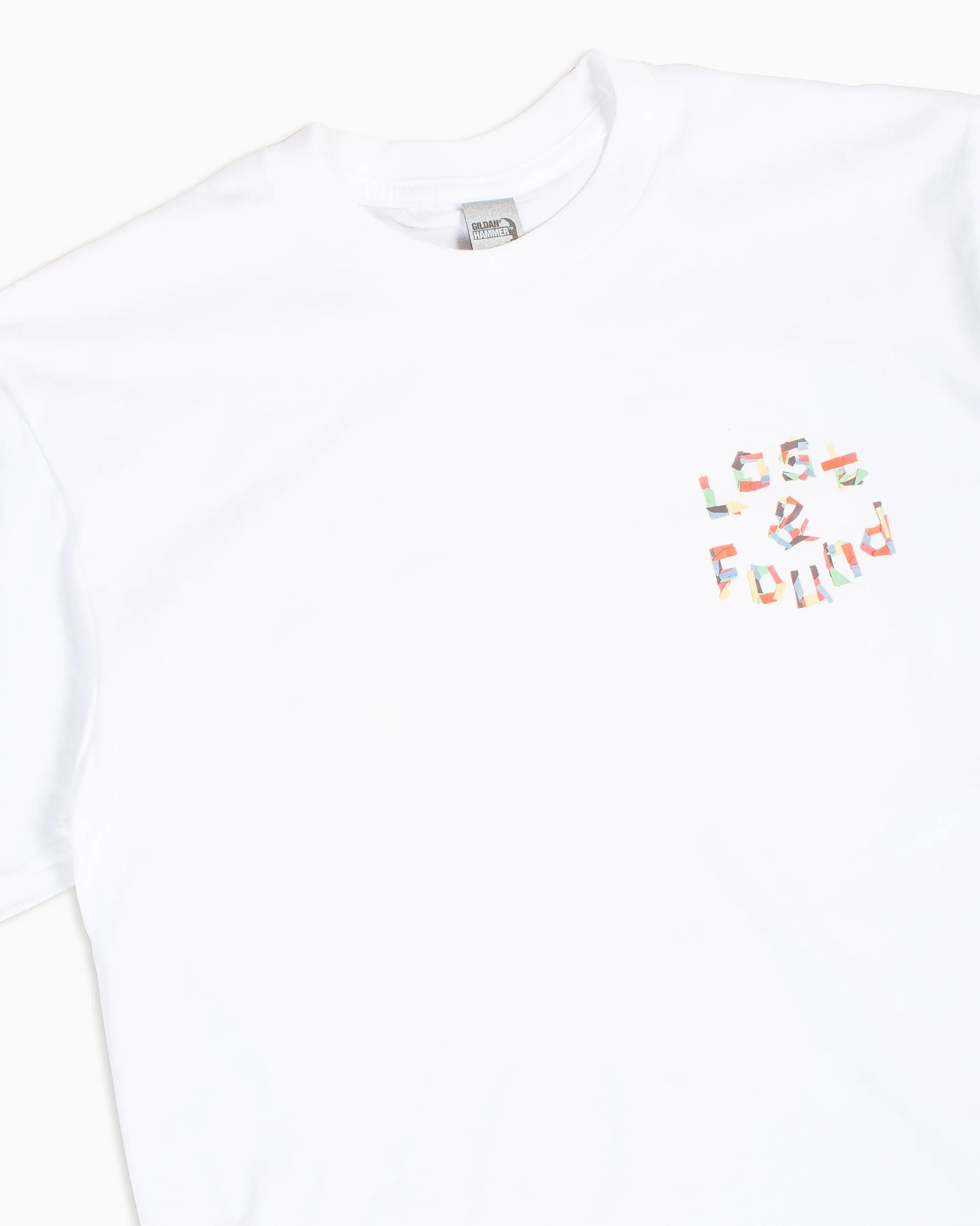 Lost & Found Artist Series 010: Joshua Advincula 'Construction Paper' Tee sold by Lost & Found product image thumbnail 5