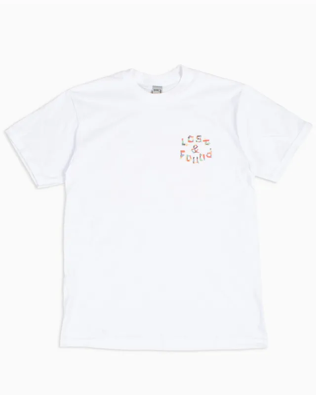 Lost & Found Artist Series 010: Joshua Advincula 'Construction Paper' Tee made by Lost & Found