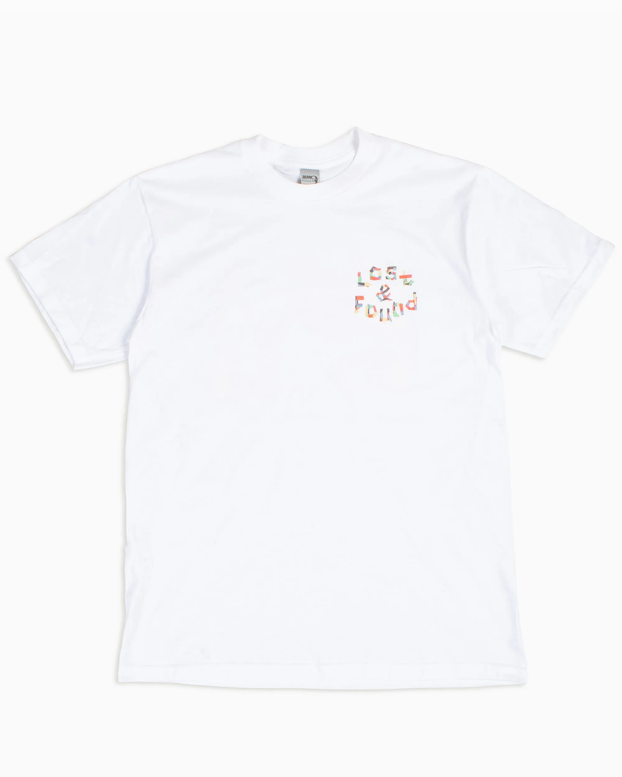 Lost & Found Artist Series 010: Joshua Advincula 'Construction Paper' Tee sold by Lost & Found