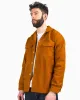 The Real McCoy's MS22102 Corduroy Open Collar Shirt Mustard sold by Lost & Found