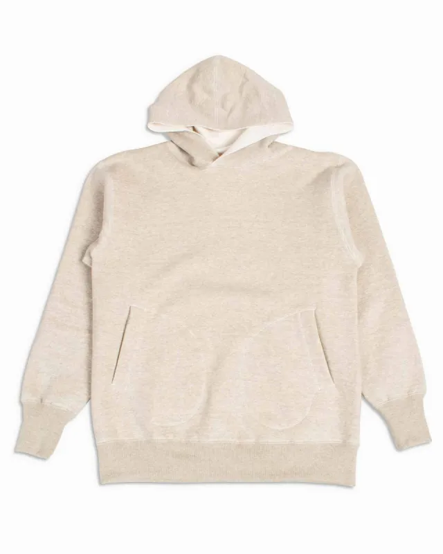 The Real McCoy’s MC22112 Boxing Glove Pocket Hooded Sweatshirt Oatmeal sold by Lost & Found