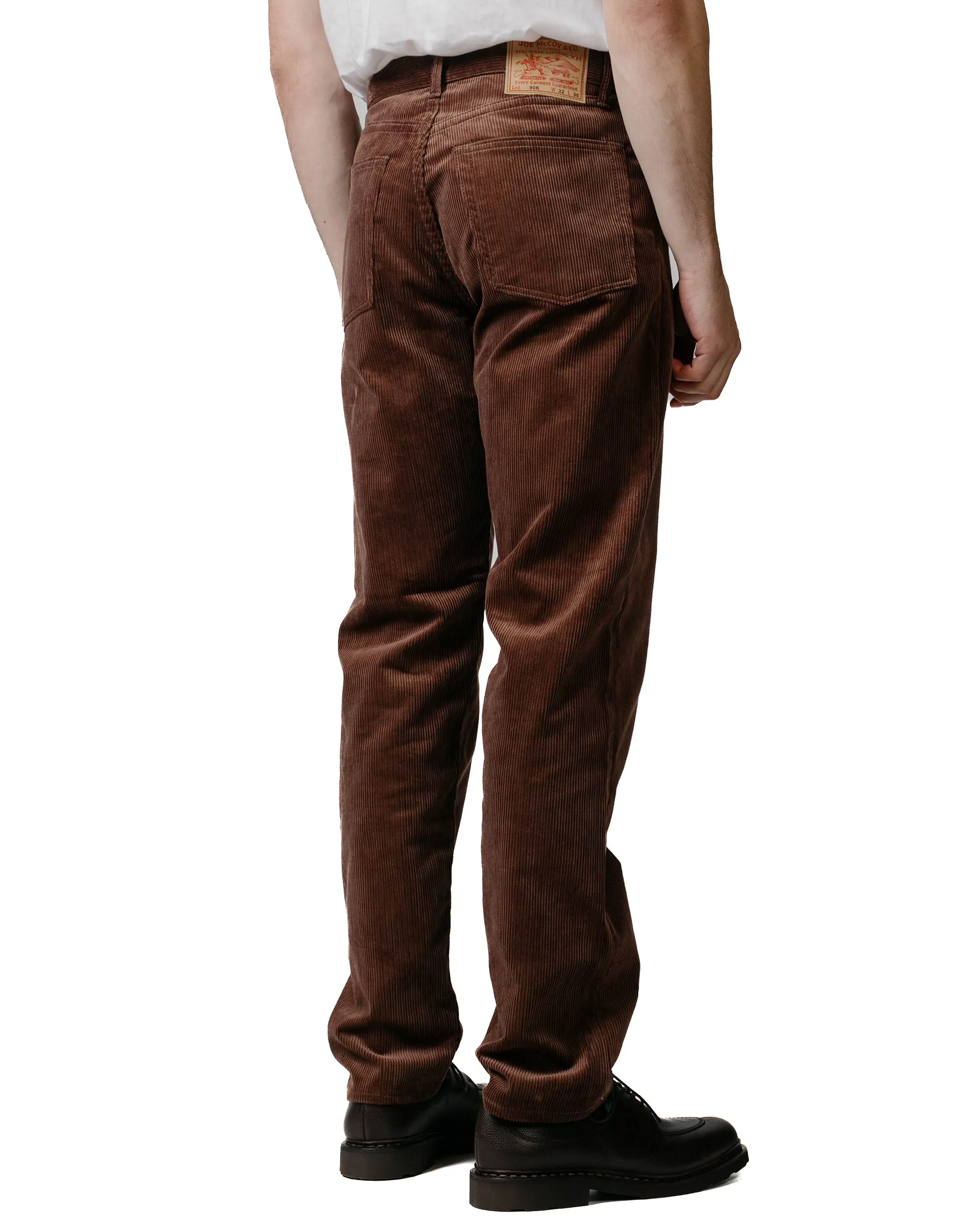 The Real McCoy's MP22107 Corduroy Trousers Lot.906 Brown sold by Lost & Found product image thumbnail 4