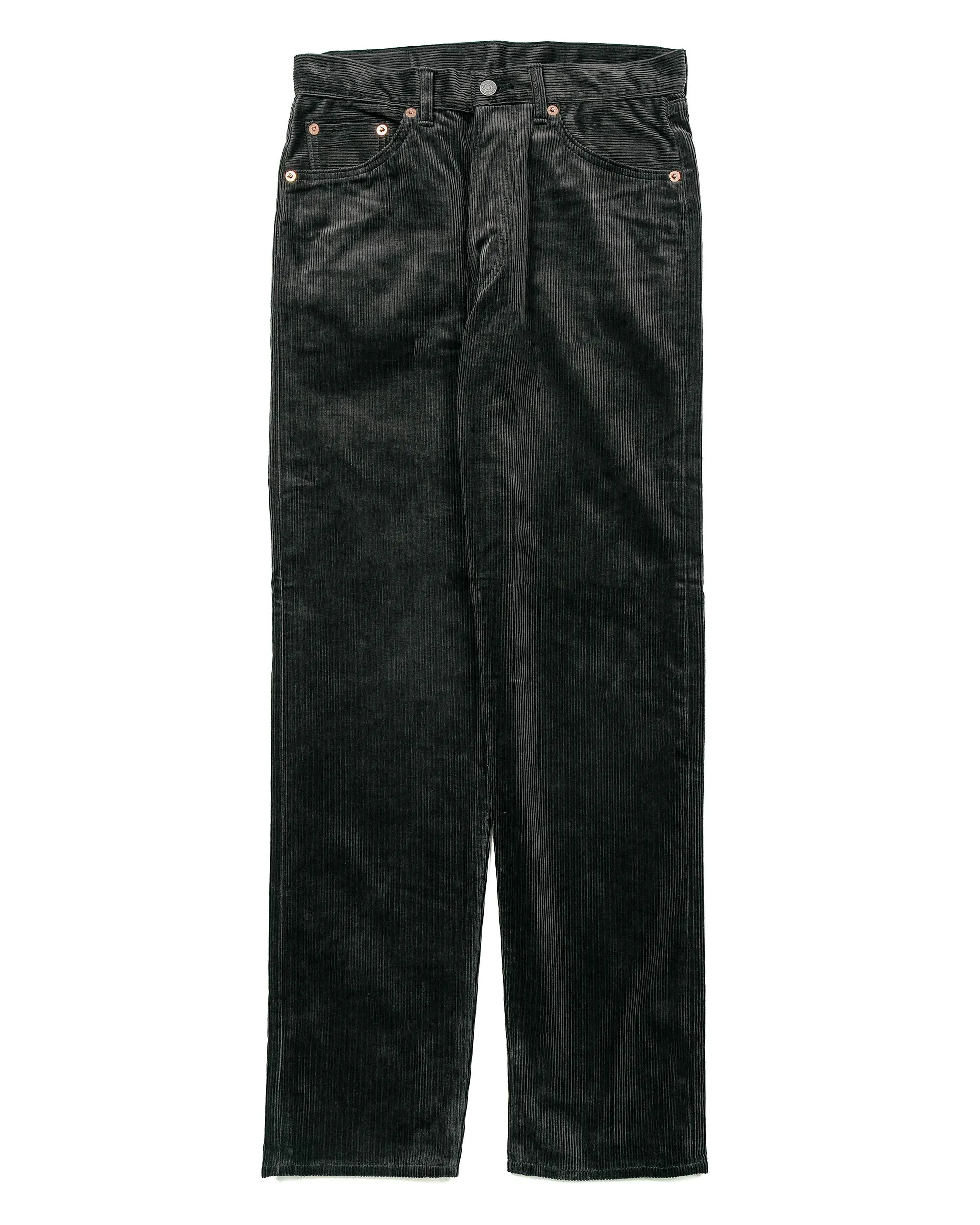 The Real McCoy's MP22107 Corduroy Trousers Lot.906 Charcoal sold by Lost & Found
