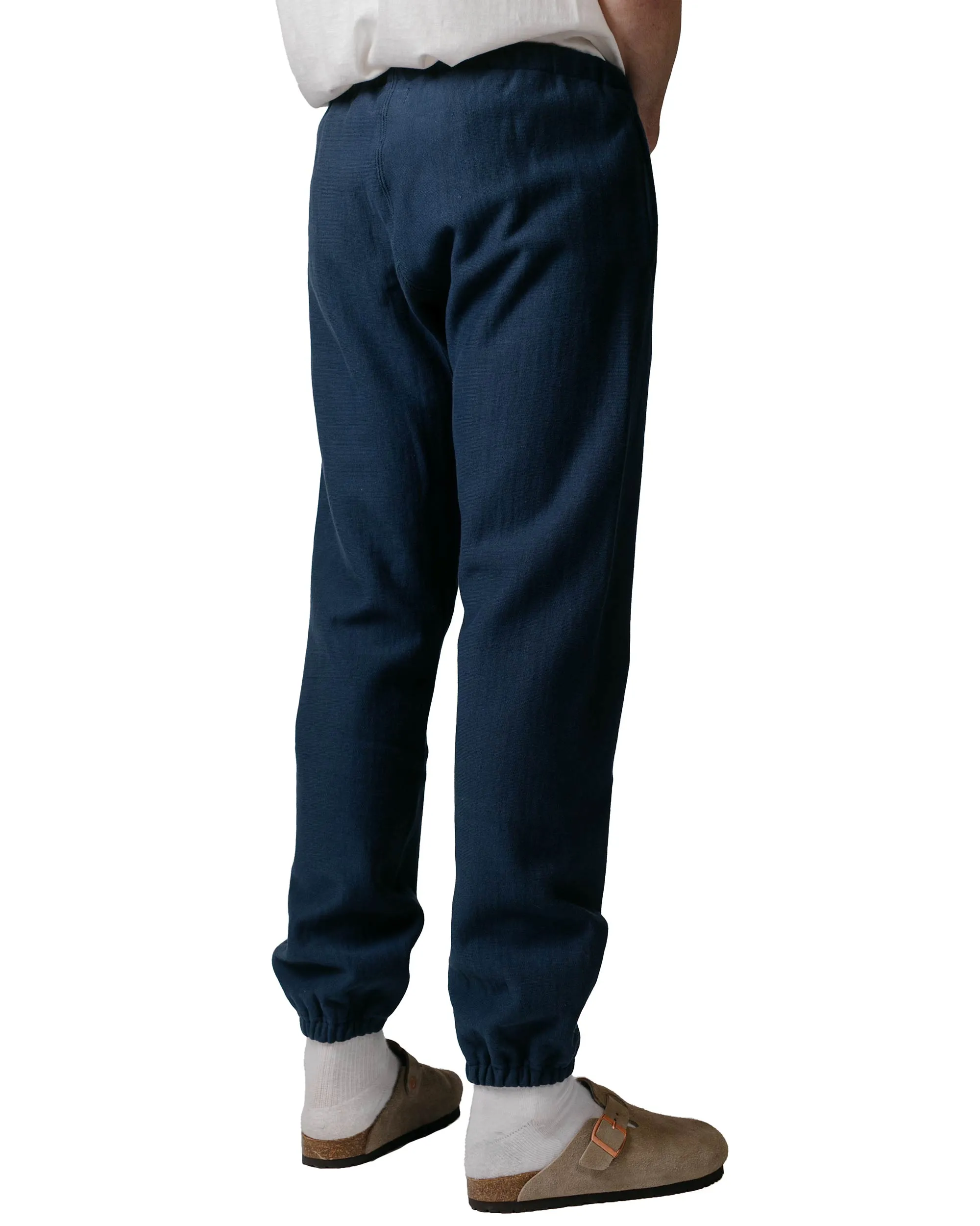 The Real McCoy's MC20115 Heavyweight Sweatpants Navy sold by Lost & Found product image thumbnail 3