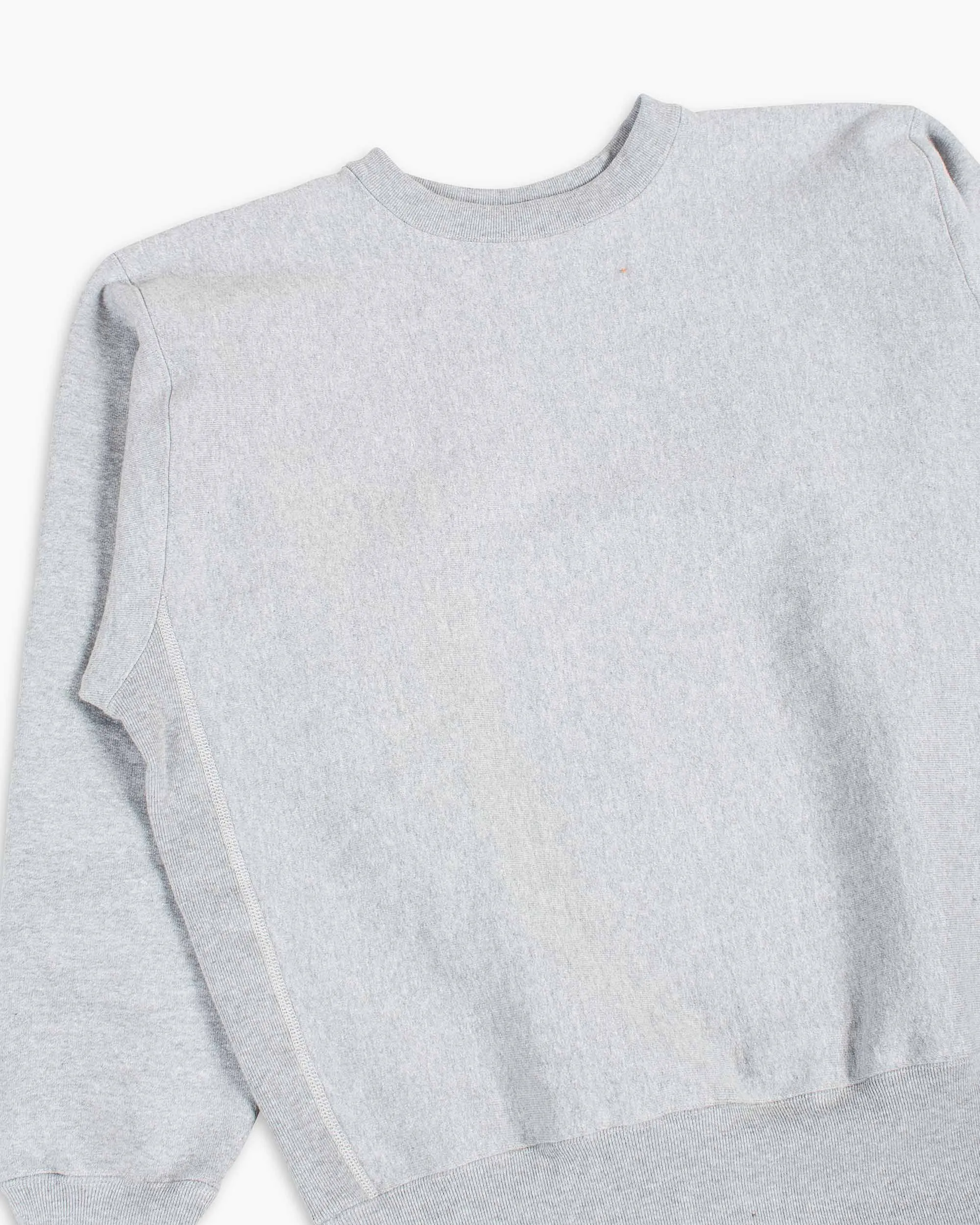 The Real McCoy's MC20114 Heavyweight Crewneck Sweatshirt Medium Grey sold by Lost & Found product image thumbnail 5