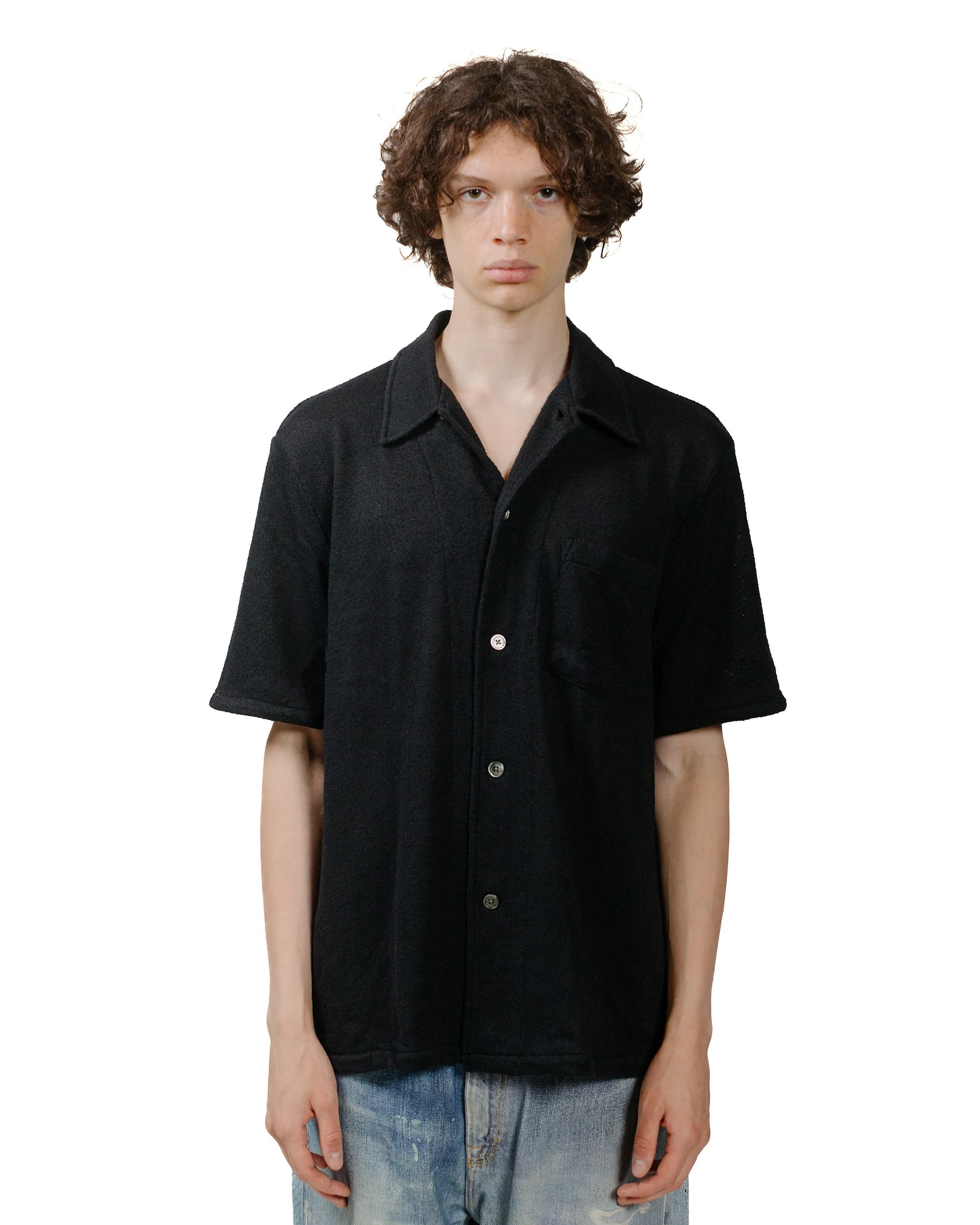 Our Legacy Box Shirt Shortsleeve Black Boucle sold by Lost & Found product image thumbnail 2
